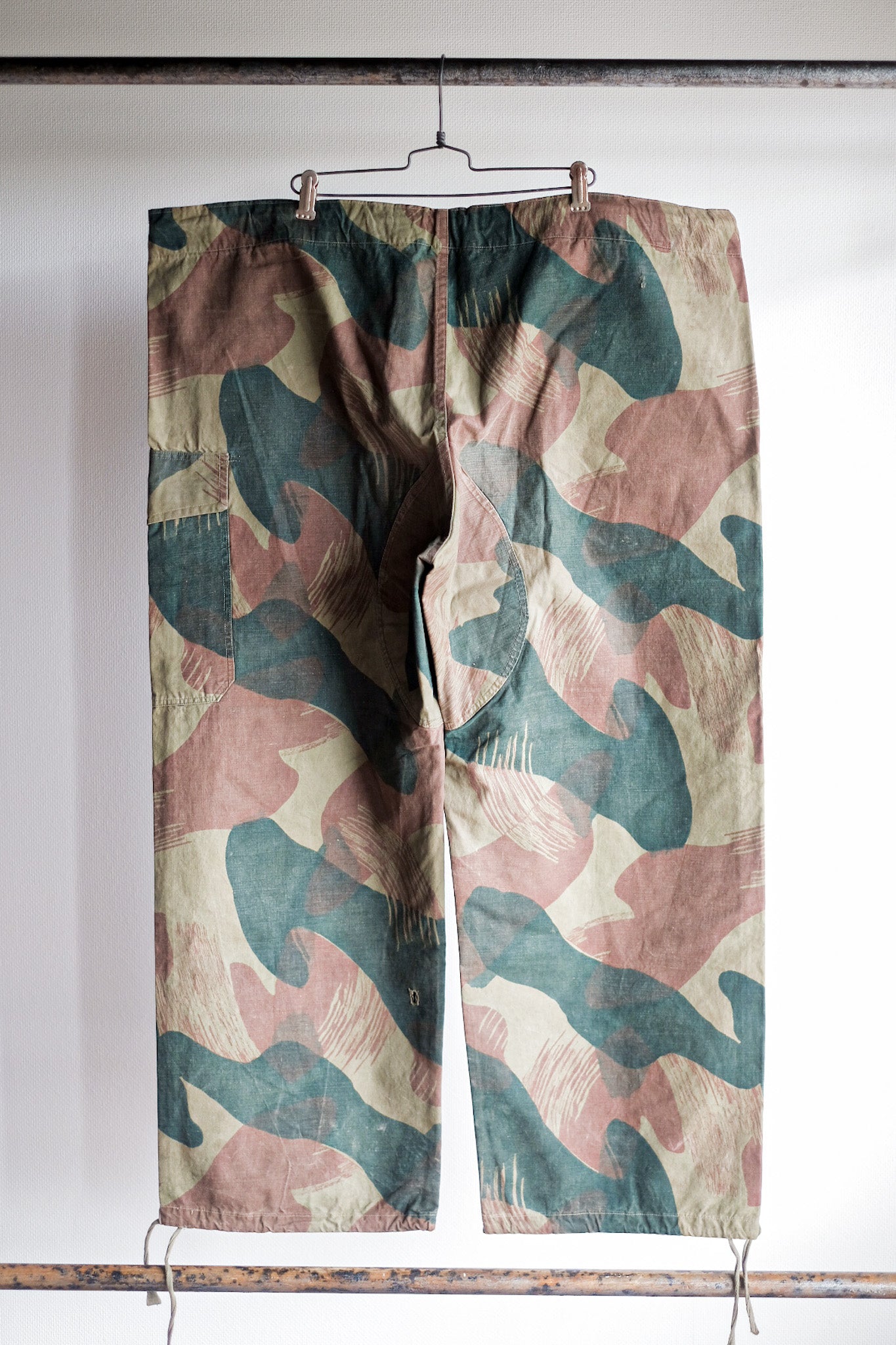 ［~50's］Belgium Army Brushstroke Camo Airborne Pant Size.7