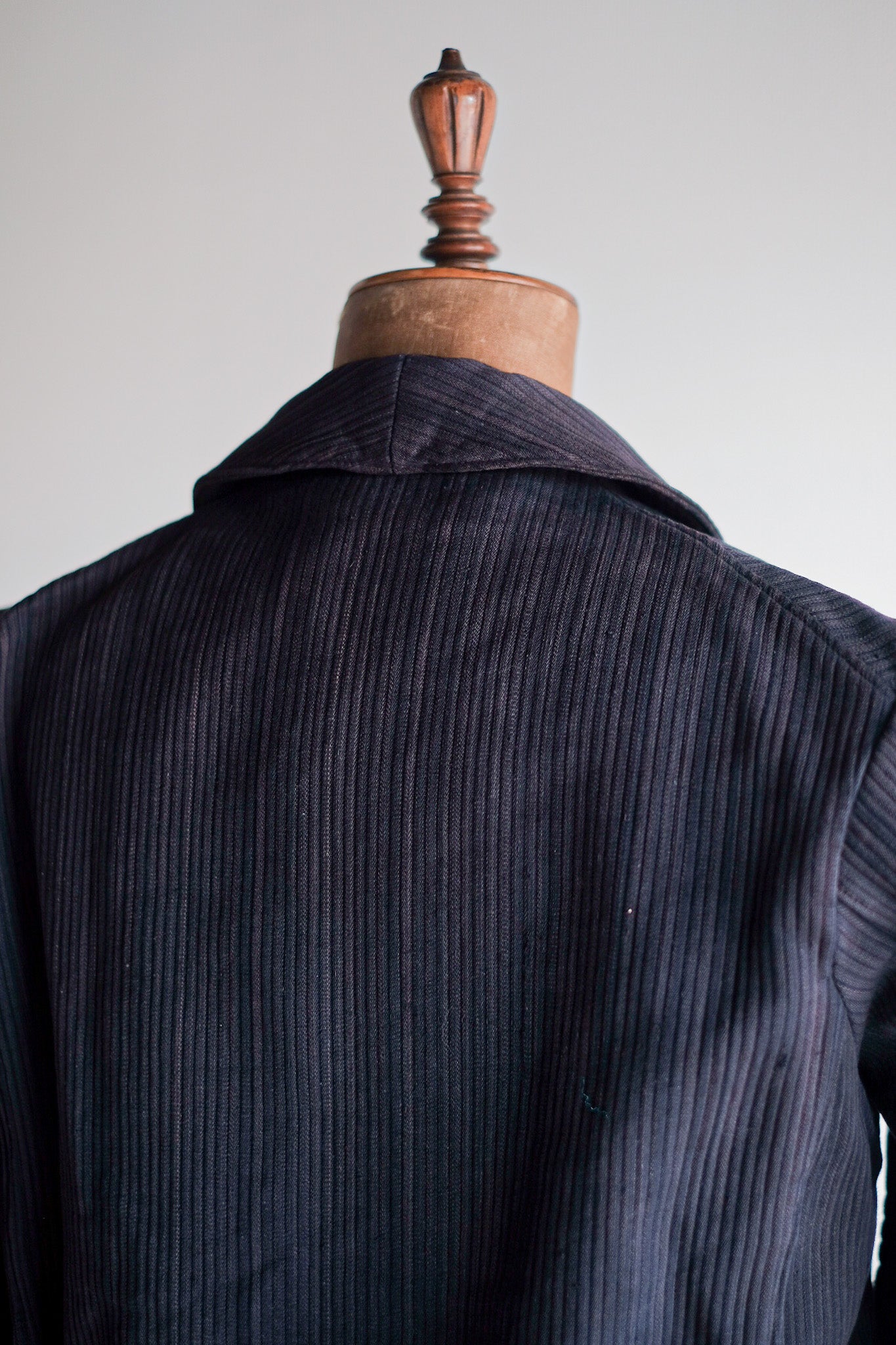 ［~30's］French Vintage Cotton Pique Double Breasted Fireman Jacket