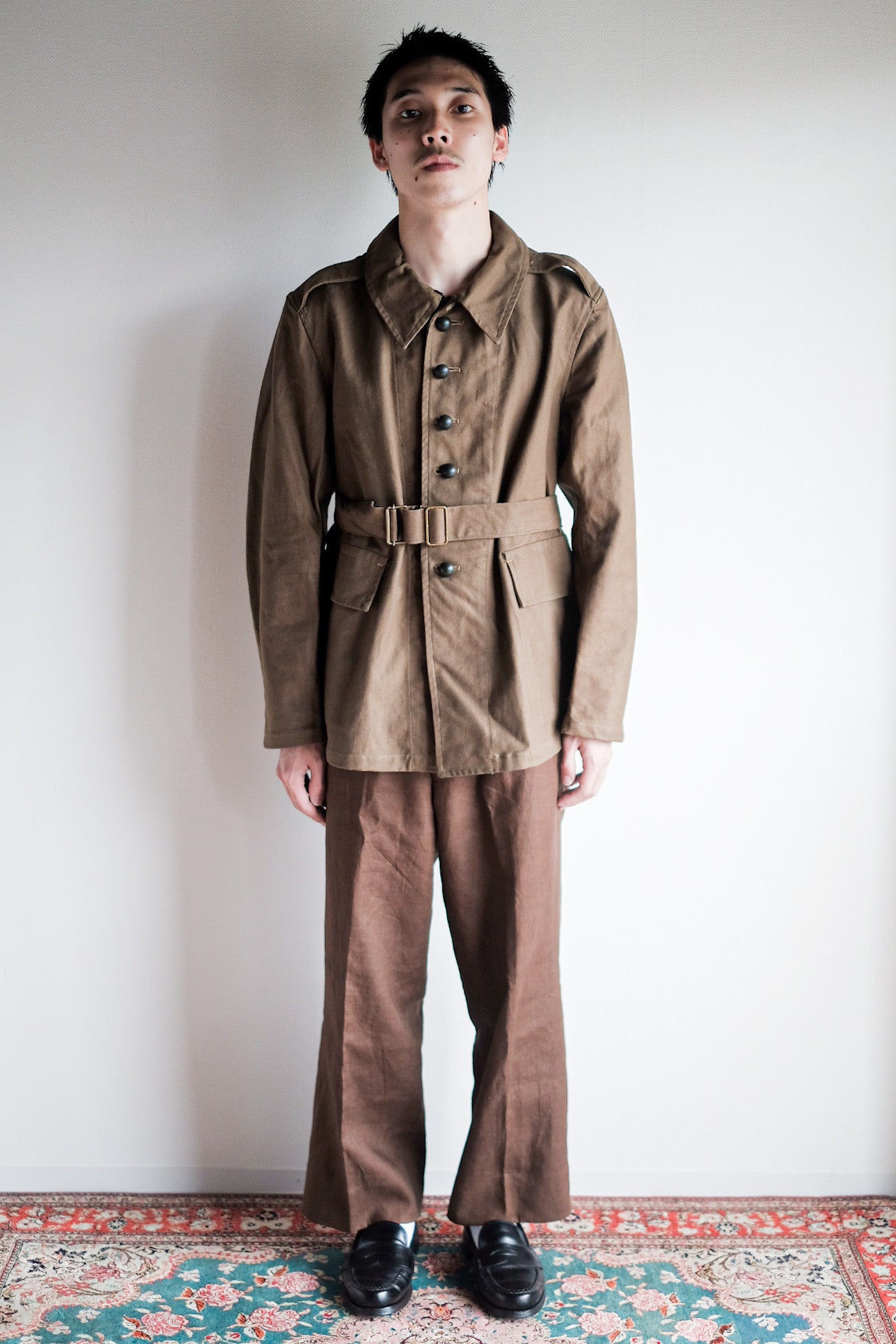 【~40's】French Army M38 Bourgeron Jacket "Dead Stock"