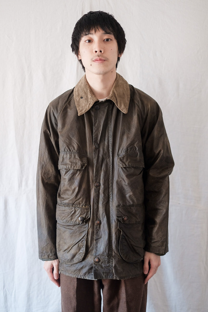 [~ 80's] Vintage Barbour "Bedale" 2 Crest Size.38