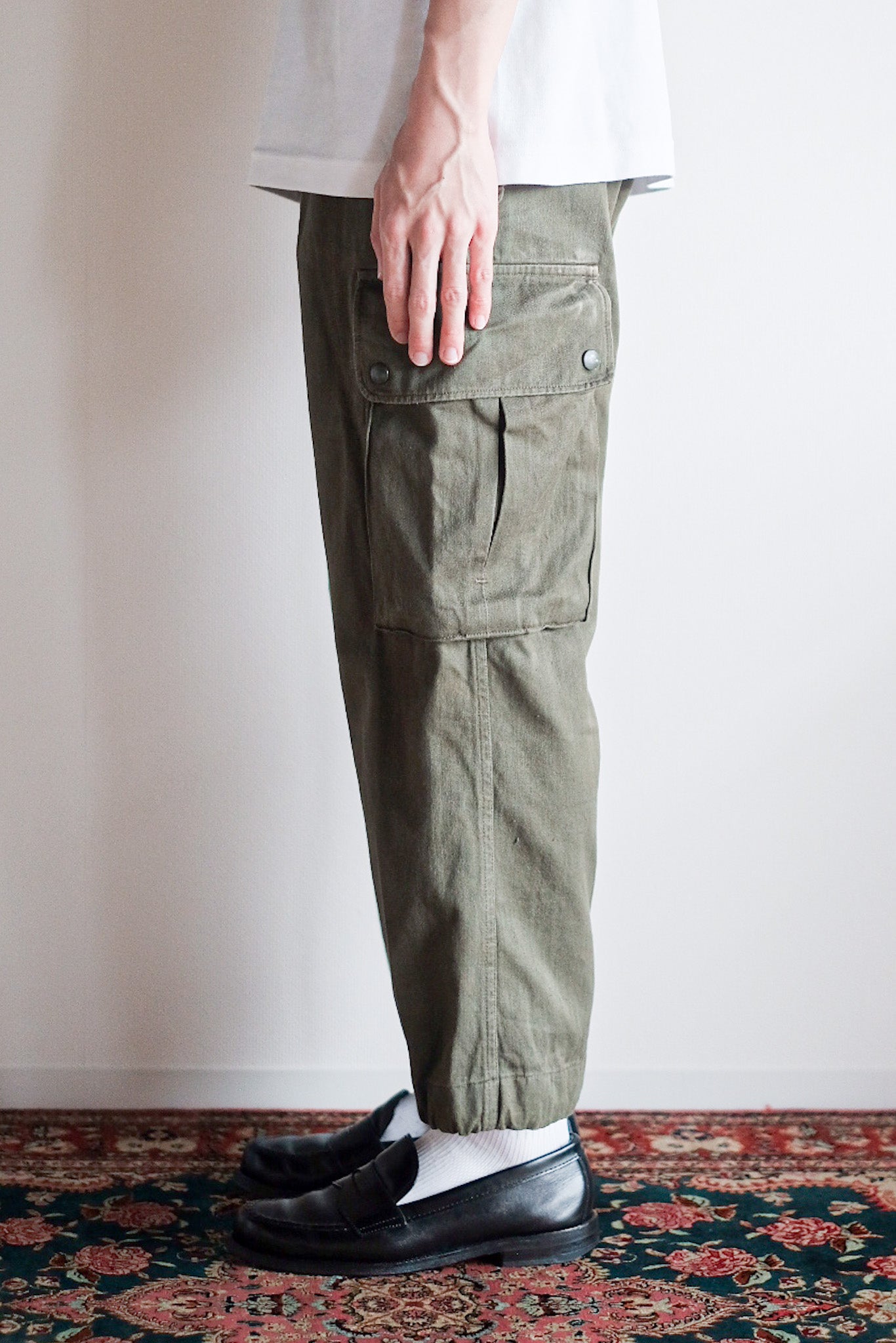 ［~60's］French Army TAP47/56 Paratrooper Trousers Size.11