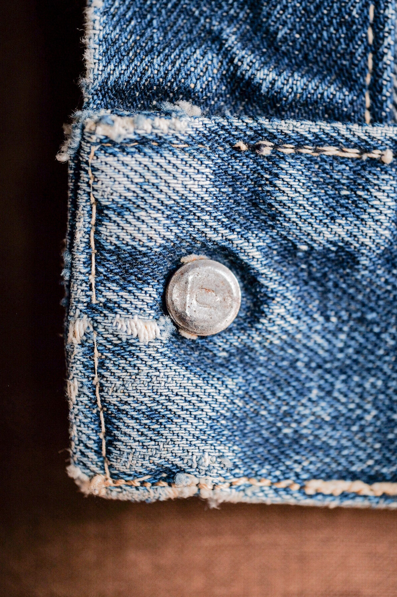 ［~60's］Vintage Levi's 557 Denim Jacket "Big E"
