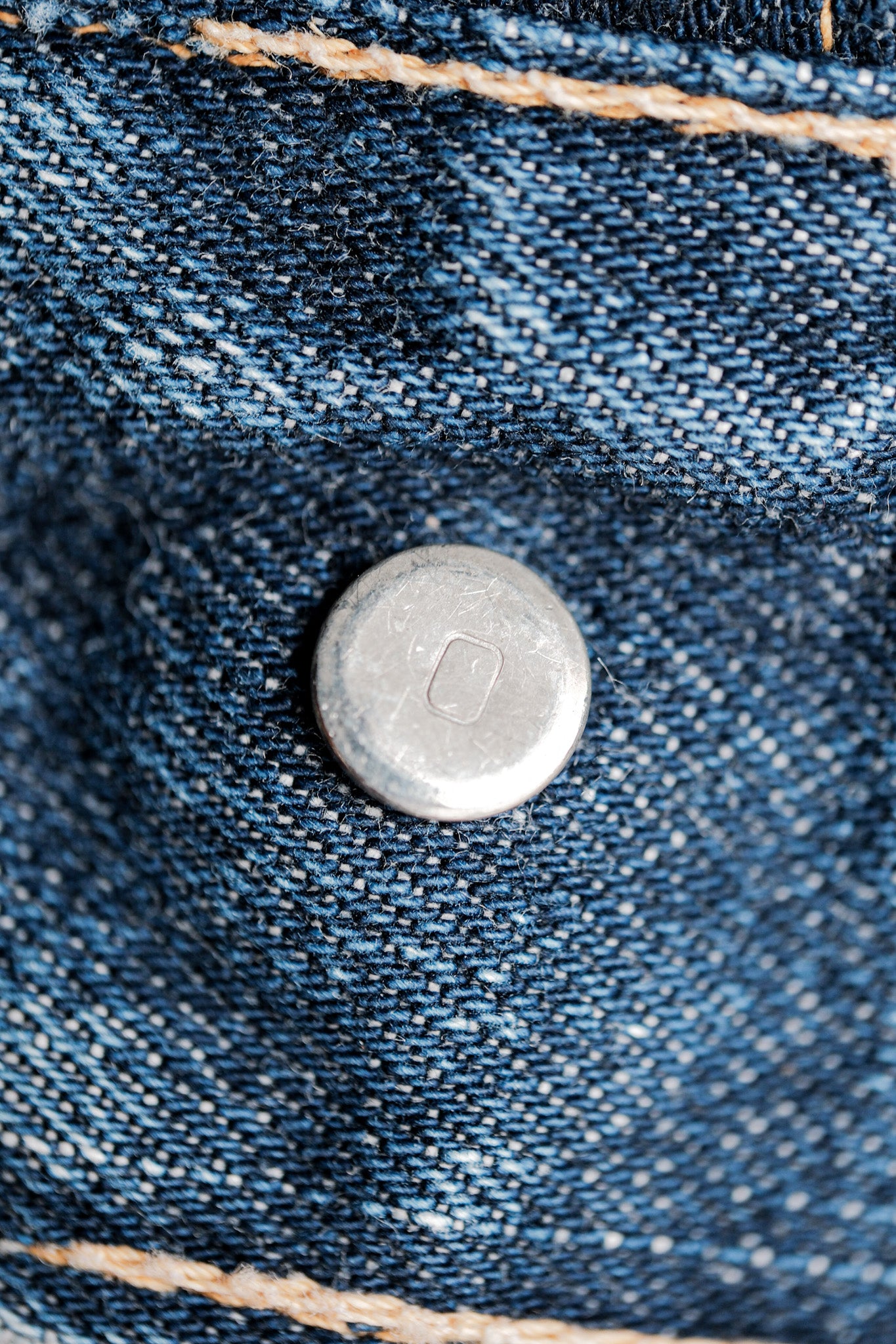 [~ 60 년대] 빈티지 레위의 557 데님 재킷 크기 .40 "Big E"