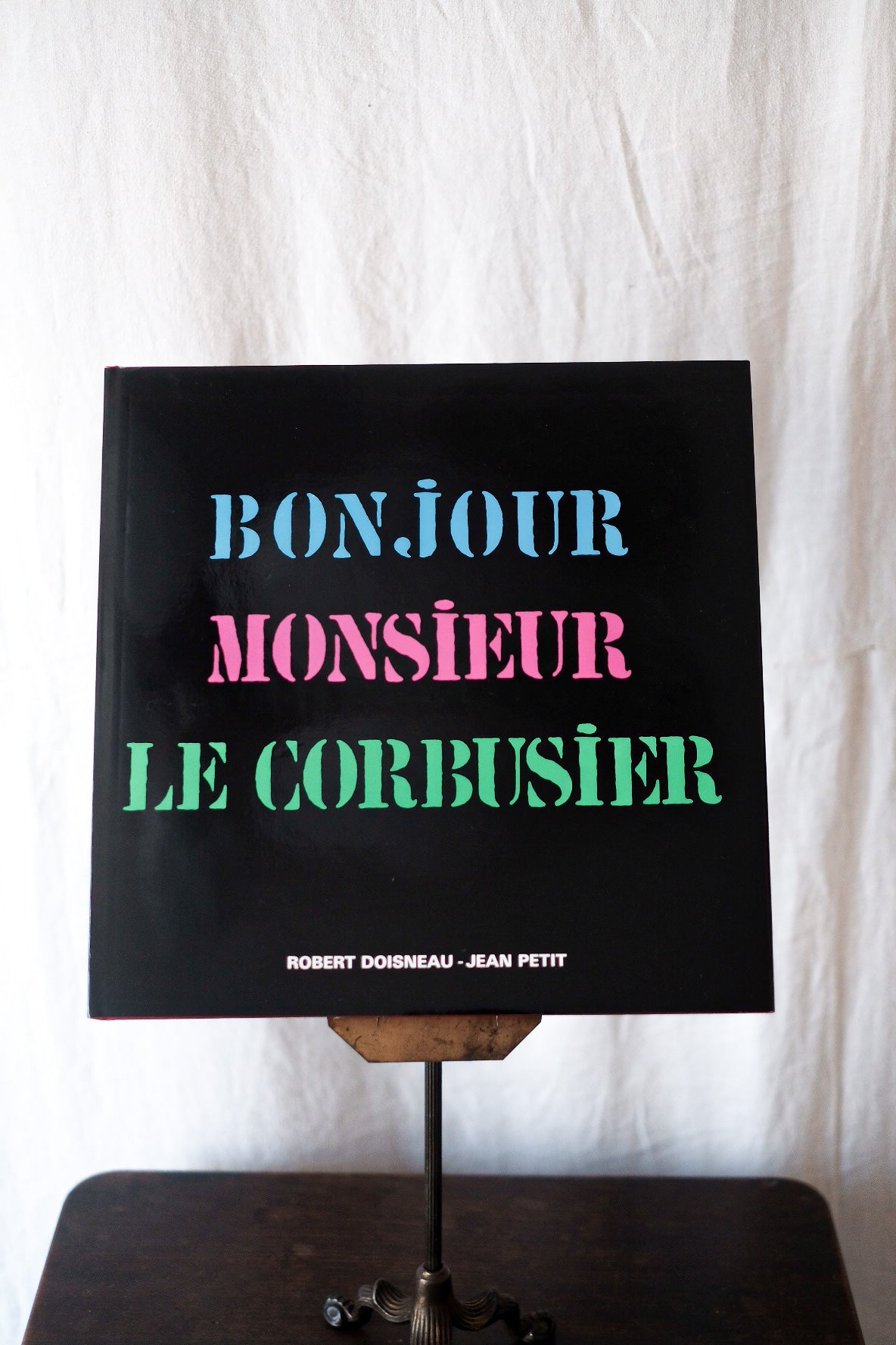 [~ 80 년대] 프랑스 빈티지 "Bonjour Monsieur le Corbusier"