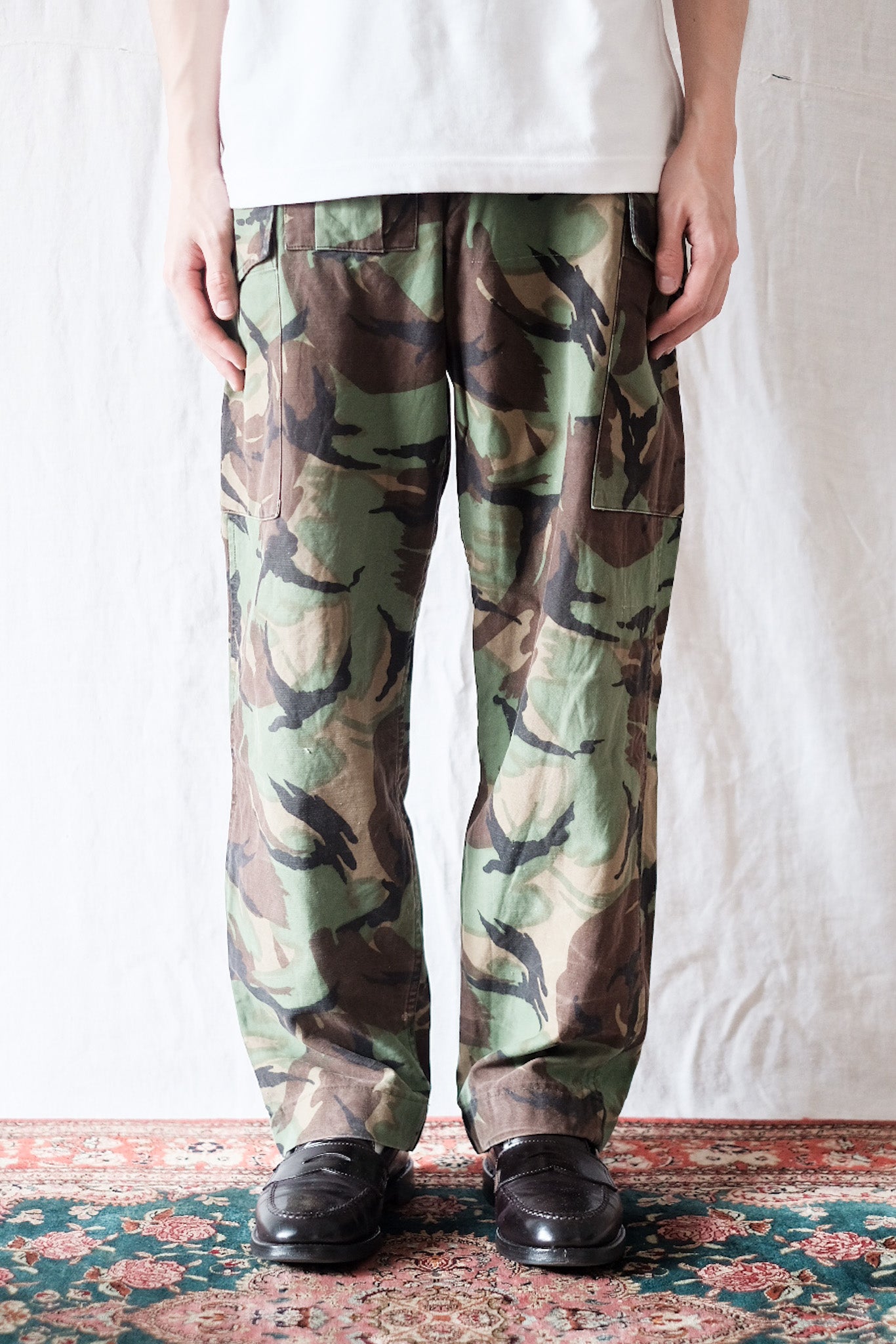 Enzo Cargo Trousers Mens Combat Joggers Elasticated Waist Military Camo  Pants | eBay