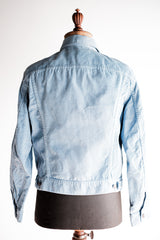[~ 60's] แจ็คเก็ตผ้าลูกฟูกแบบผอมเพรียวของ Levi "Big E"