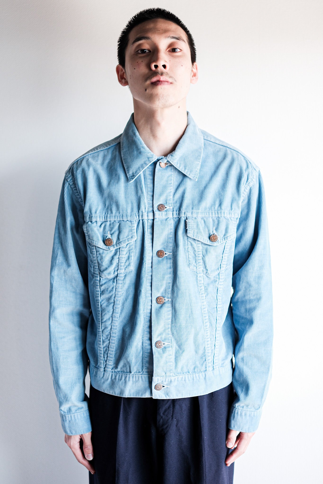 ［~60's］Vintage Levi's Slim Fit Corduroy Jacket "Big E"