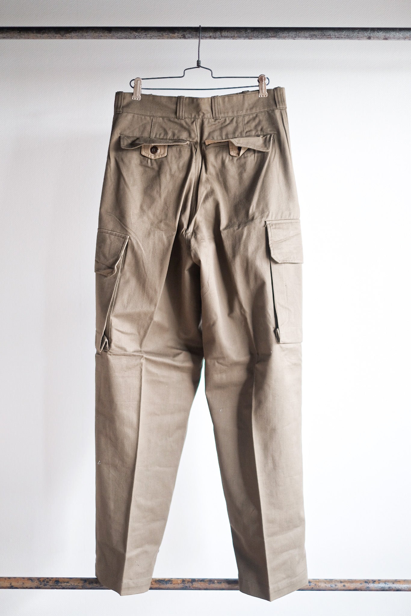 [~ 60's] French Army M47 Field Trousers Size.31 "Dead Stock"