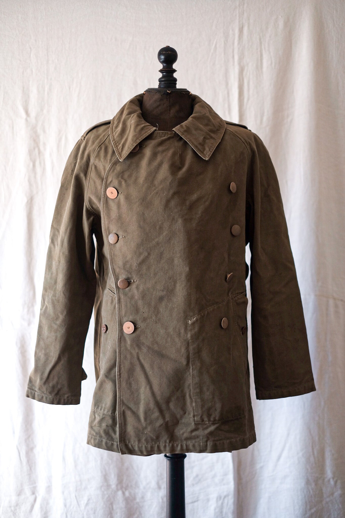 [~ 40's] French Army M38 Motorcycle Jacket "1st Model" size.2