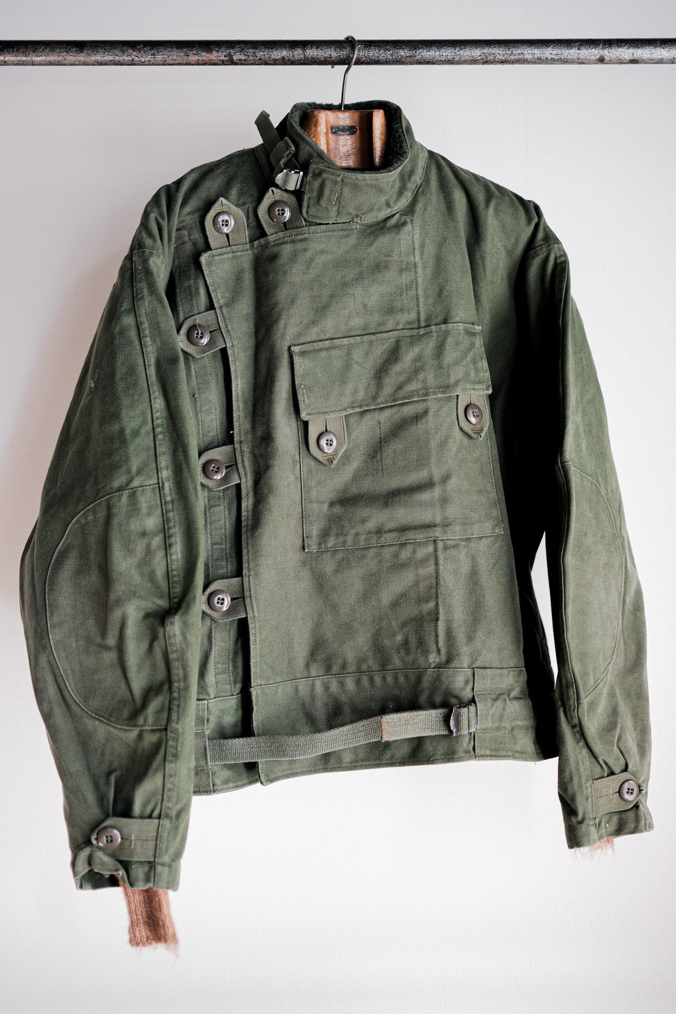 ［~60's］Swedish Army Dispatch Rider Motorcycle Jacket With Liner Size.C52