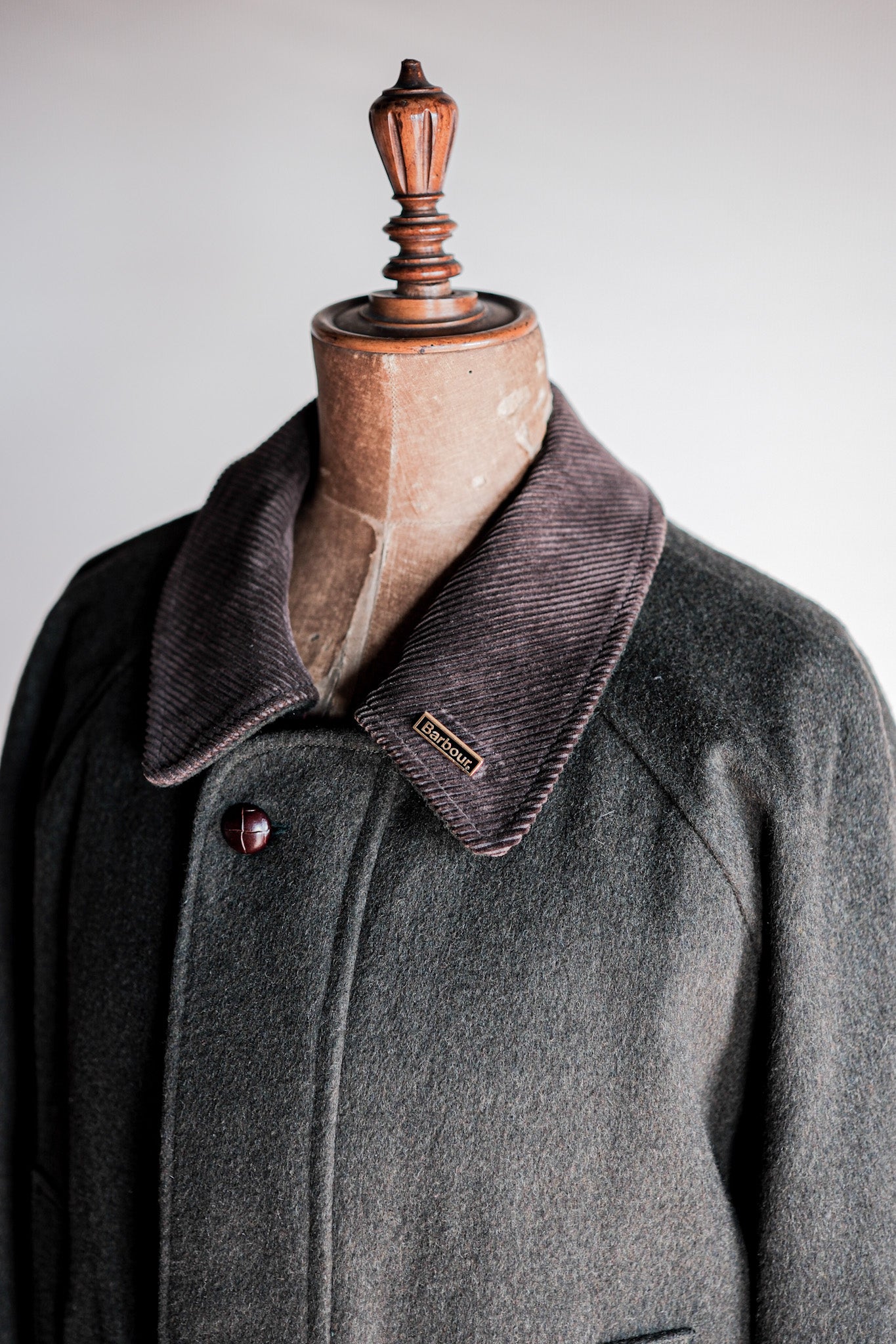 【~90's】Vintage Barbour "LODEN JACKET" 3 Crest Size.42