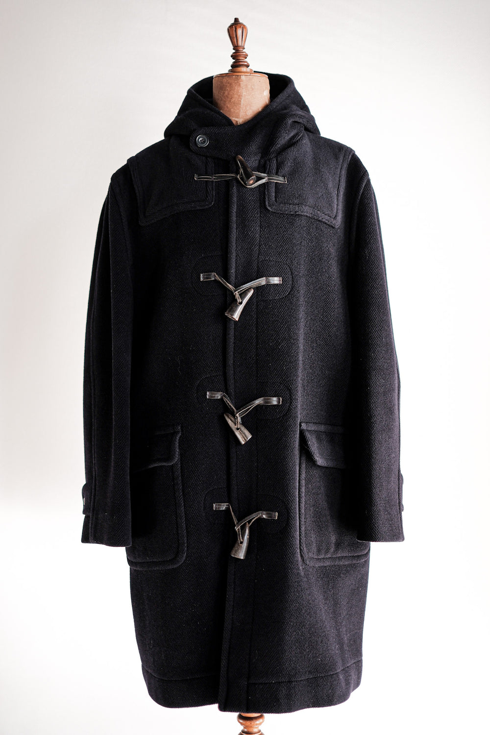 ［~90's］Old INVERTERE Wool Duffle Coat Size.42 "Moorbrook"