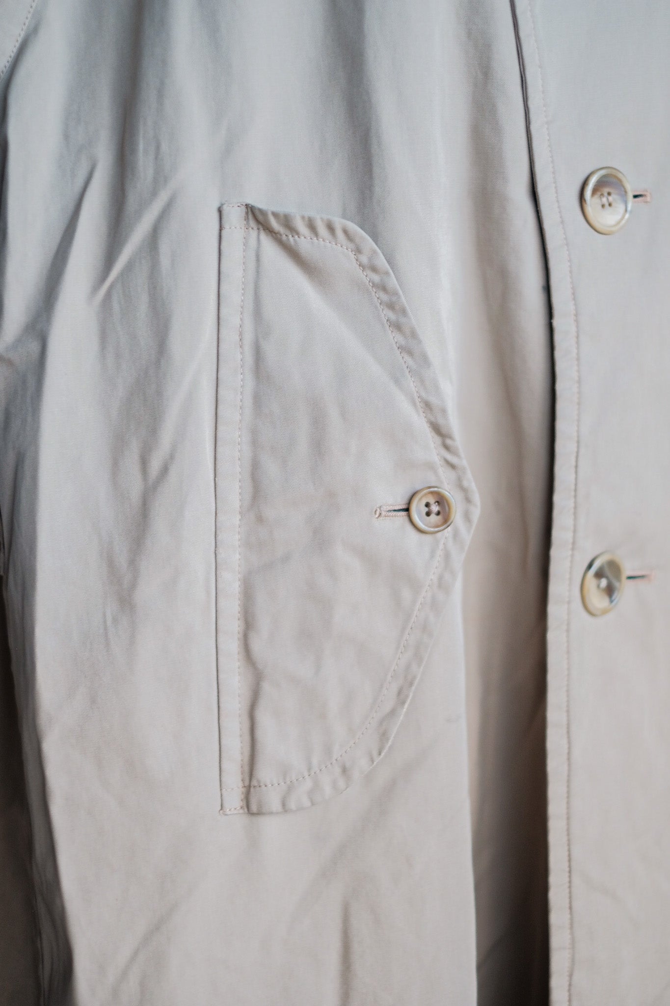 ［~60's］Vintage Burberry's Single Raglan Trench Coat "COMMANDER Ⅱ"