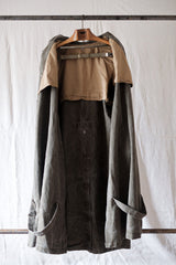[~ 50's] กองทัพฝรั่งเศส M35 เสื้อมอเตอร์ไซค์ "ผ้าลินินฝ้าย"