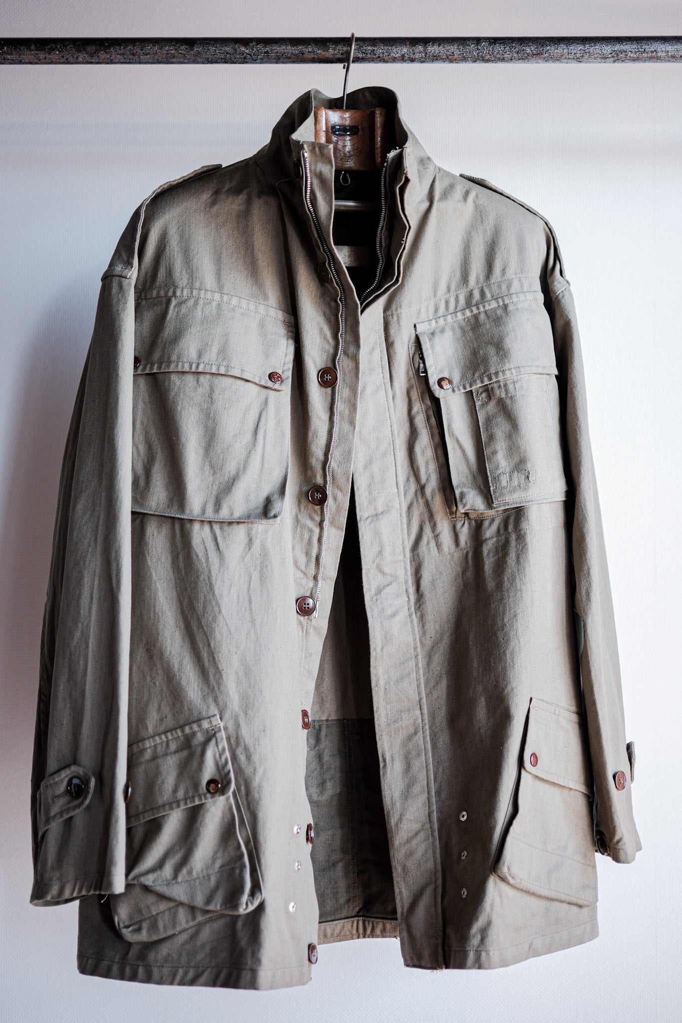 【~40's】French Army TAP47 Paratrooper Jacket "1st Type" "Dead Stock"