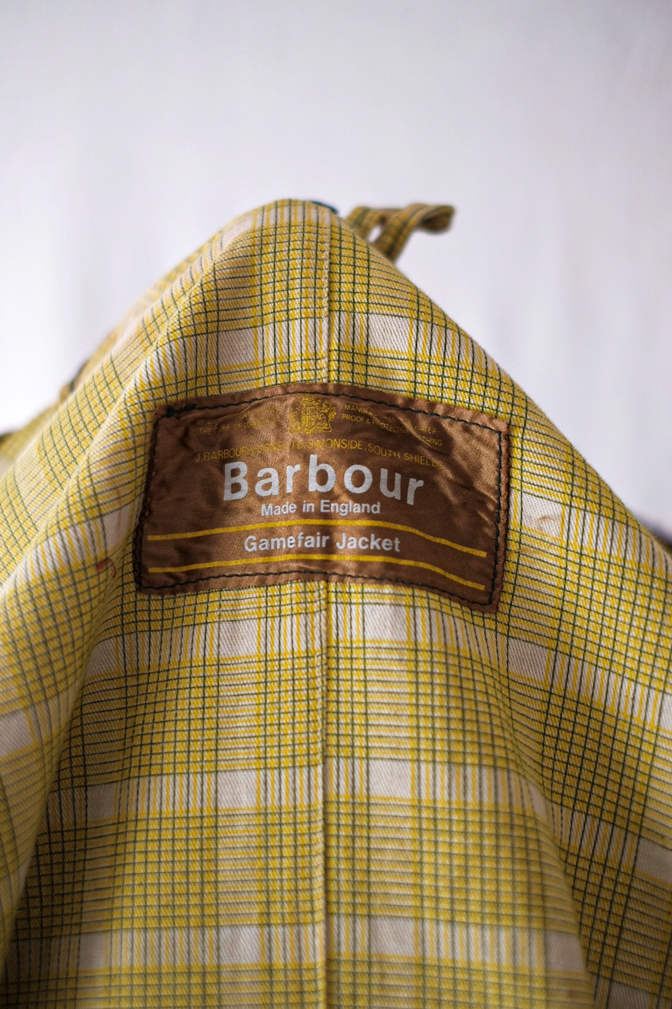 【~70's】Vintage Barbour "Gamefair Jacket" 1 Crest
