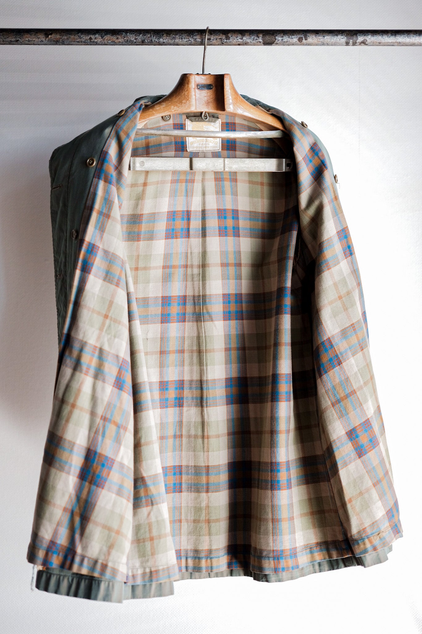 ［~50's］Vintage Burberry's Single Raglan Balmacaan Coat C100 "TAMAMUSHI" "Made in France"