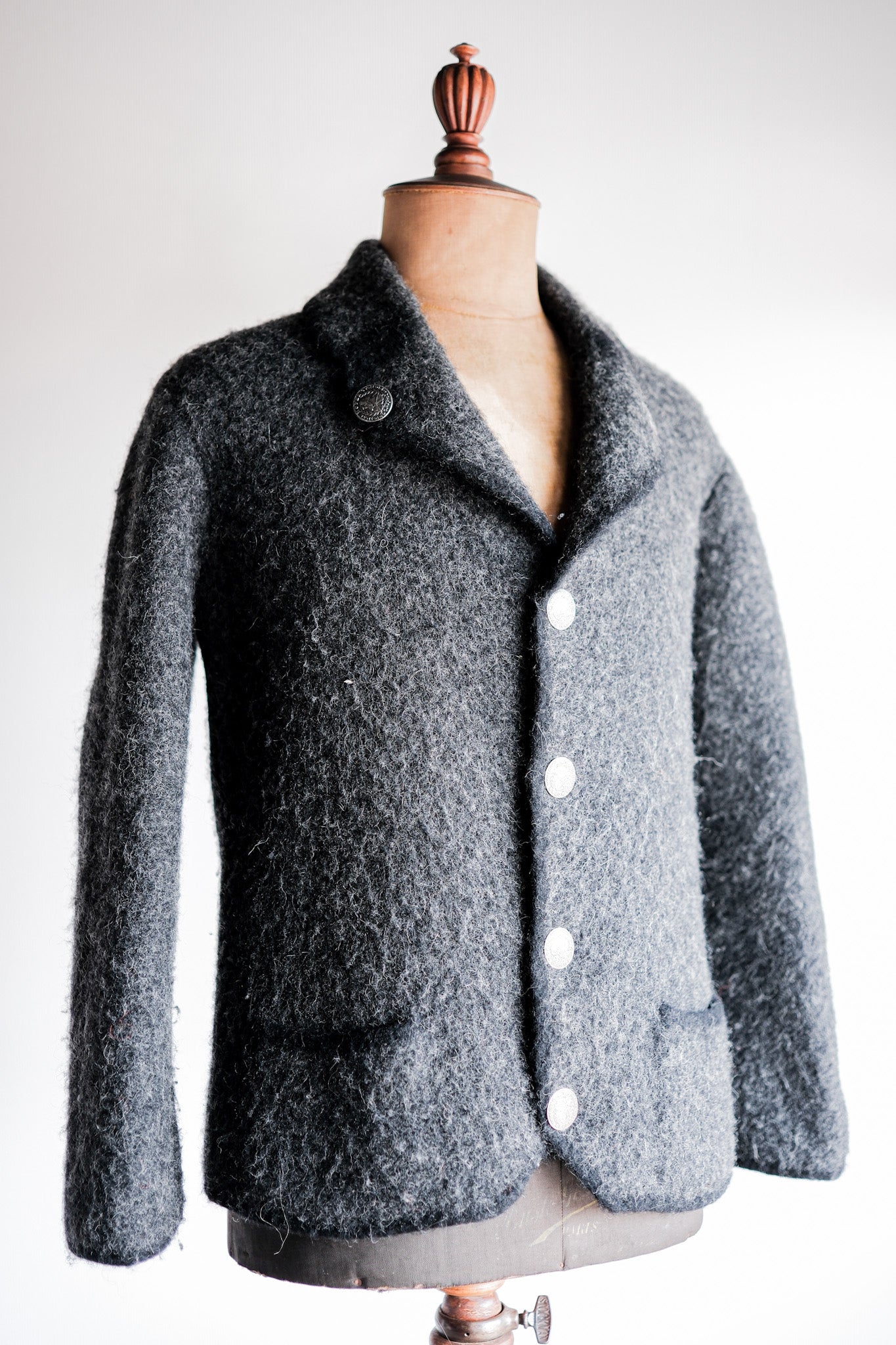 [~ 80's] Hofer Tyrolean Wool Veste Taille.44