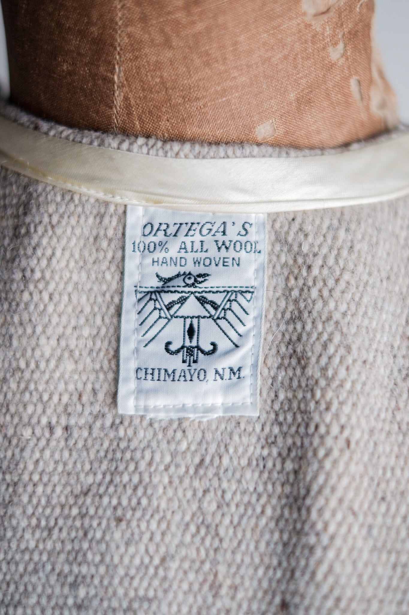 【~40's】Vintage Ortega's Chimayo Wool Vest