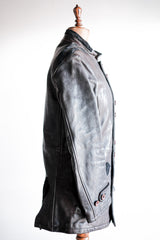 [~ 90's] Old Emporio Armani Stand Jacket หนังขนาด 48