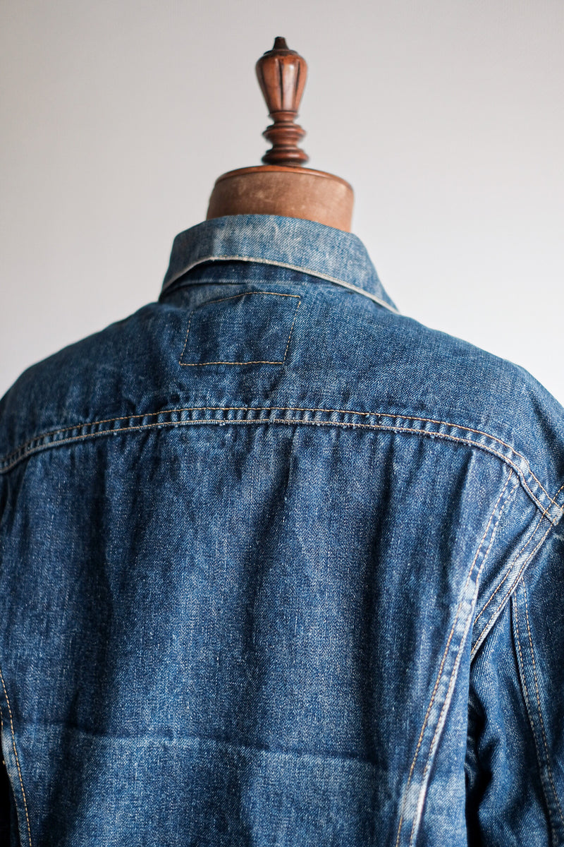 [~ 60's] ขนาดแจ็คเก็ตยีนส์ 559xx ของ Vintage Levi ขนาด 44 "รับประกัน"