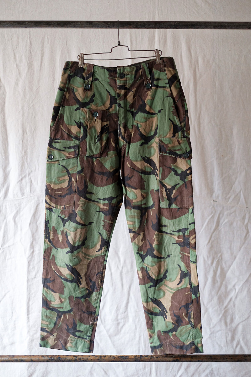 60's】British Army 1968 Pattern DPM Camo Combat Trousers Size.1