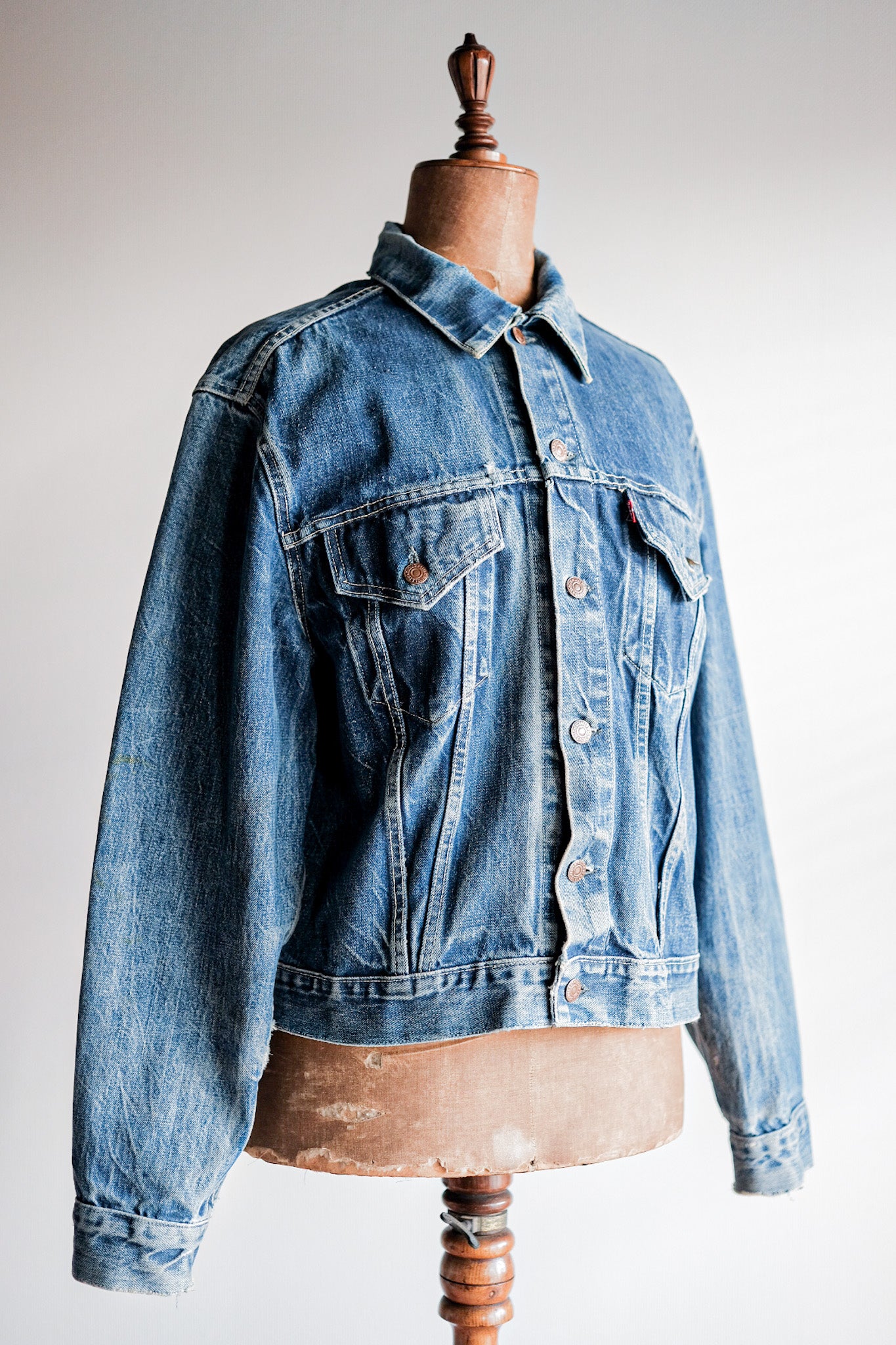 ［~60's］Vintage Levi's 557 Denim Jacket "Big E"