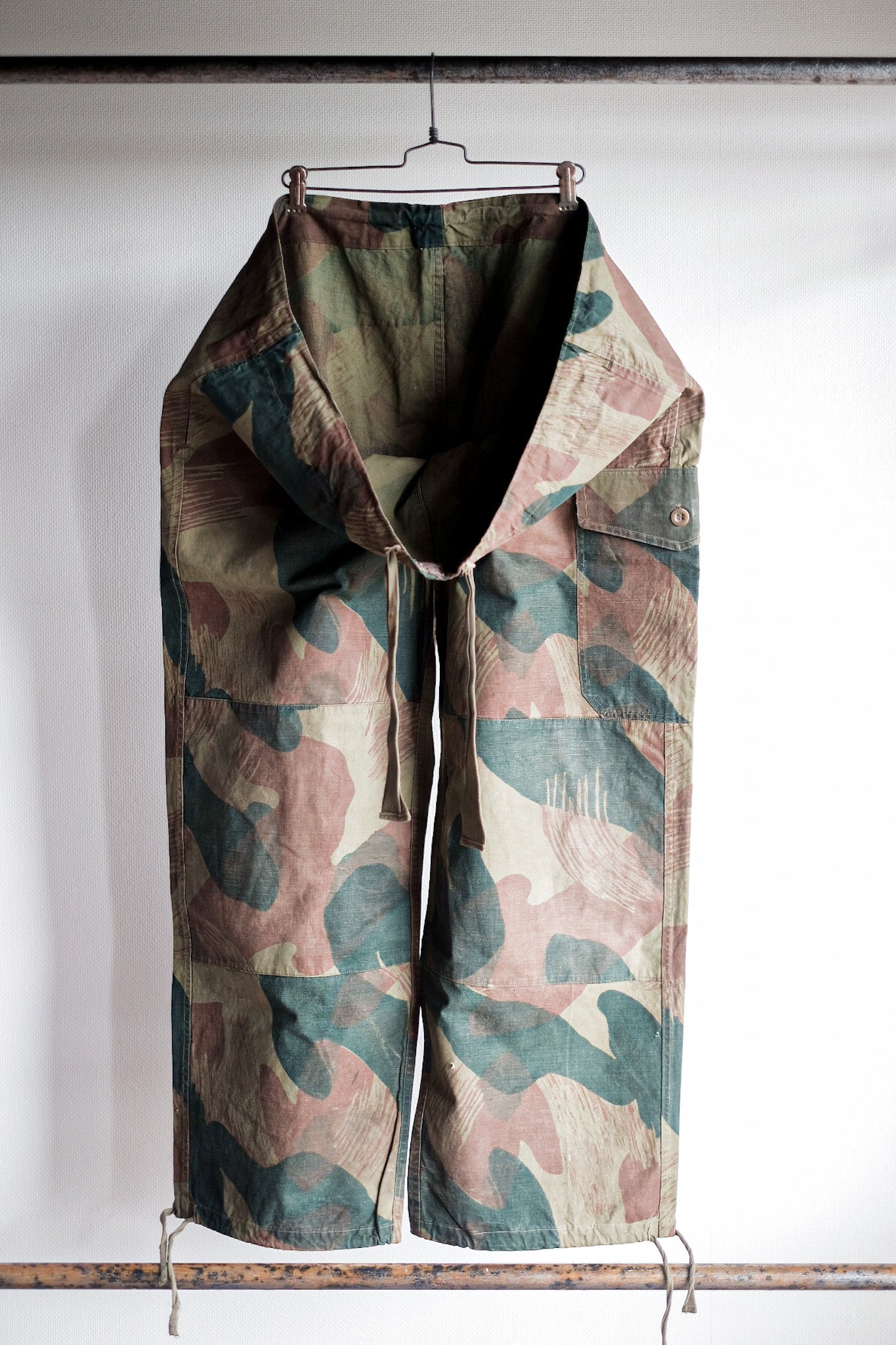 ［~50's］Belgium Army Brushstroke Camo Airborne Pant Size.7