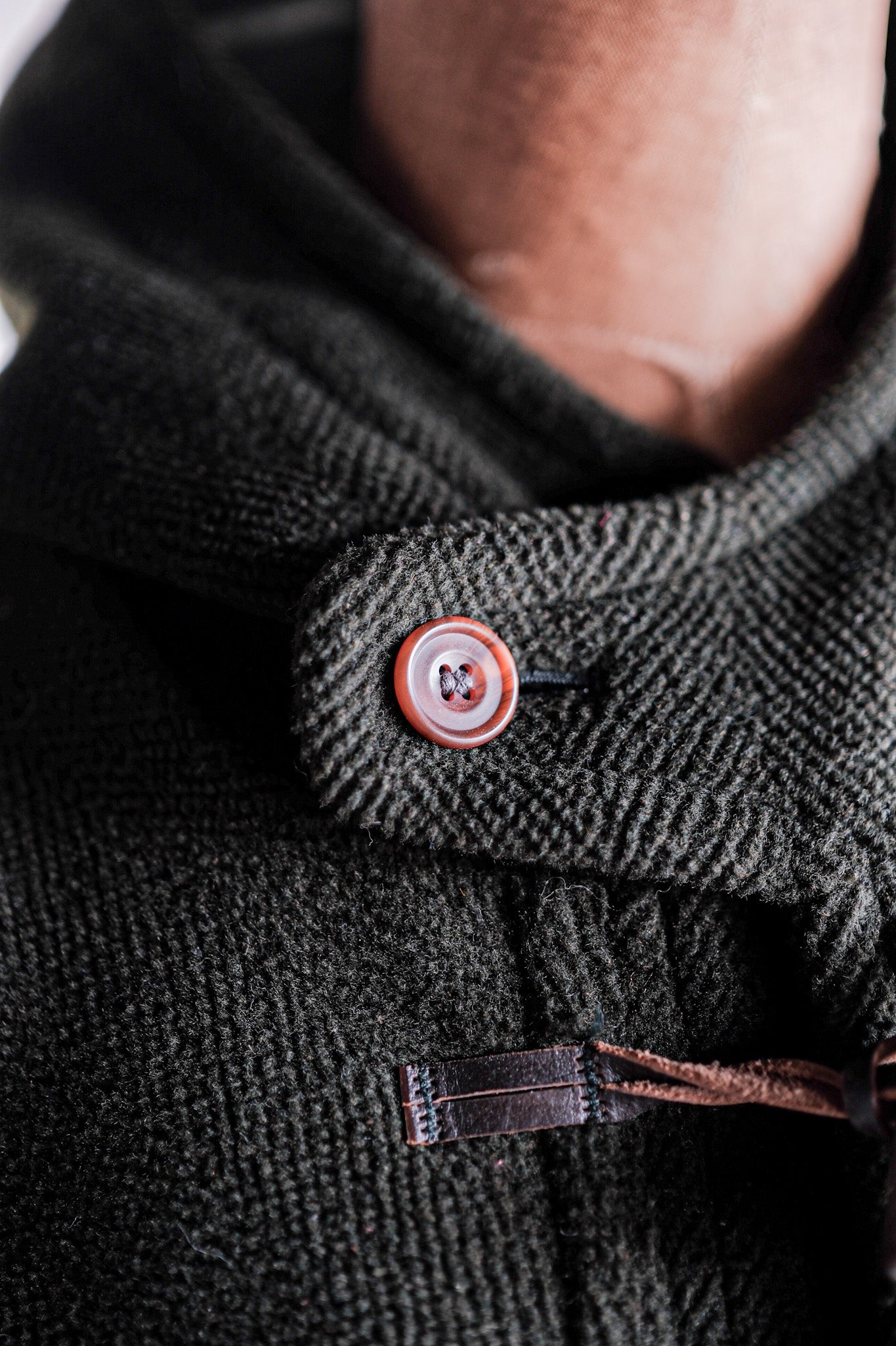 ［~90's］Old INVERTERE Wool Duffle Coat "Moorbrook"