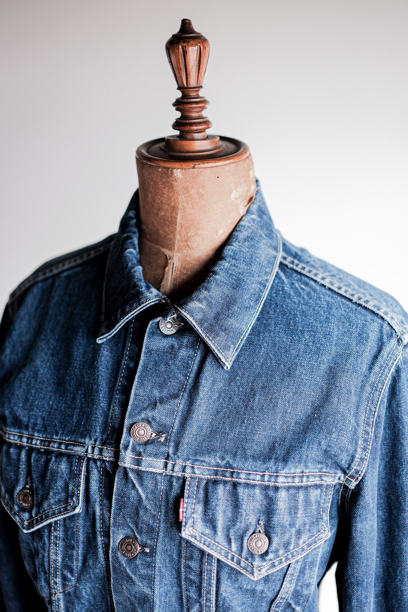 60's] Vintage Levi's 557 Denim Jacket size.40 