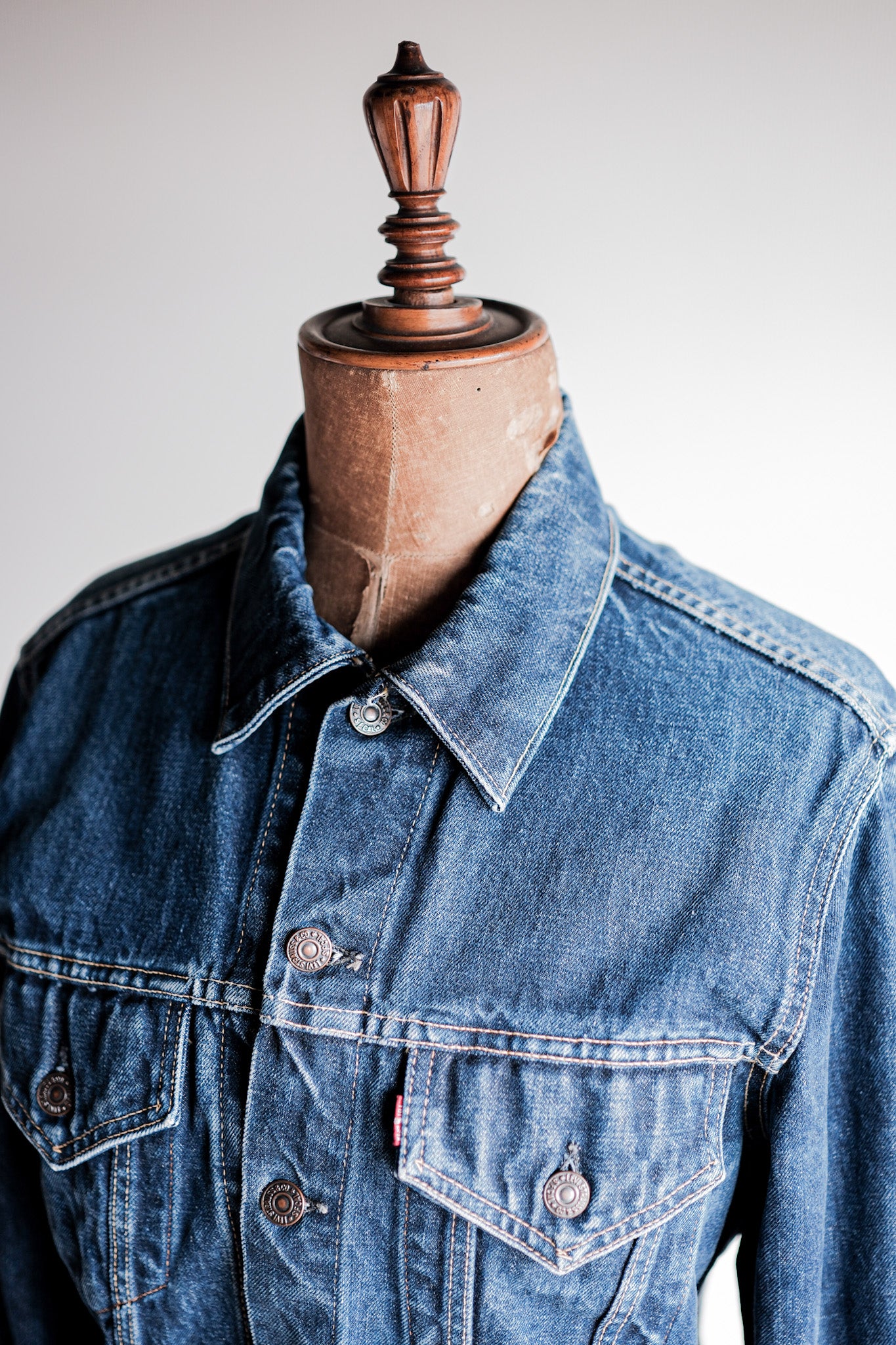 [~ 60's] Vintage Levi 557 Jacket Jacket Size.40 "Big E"