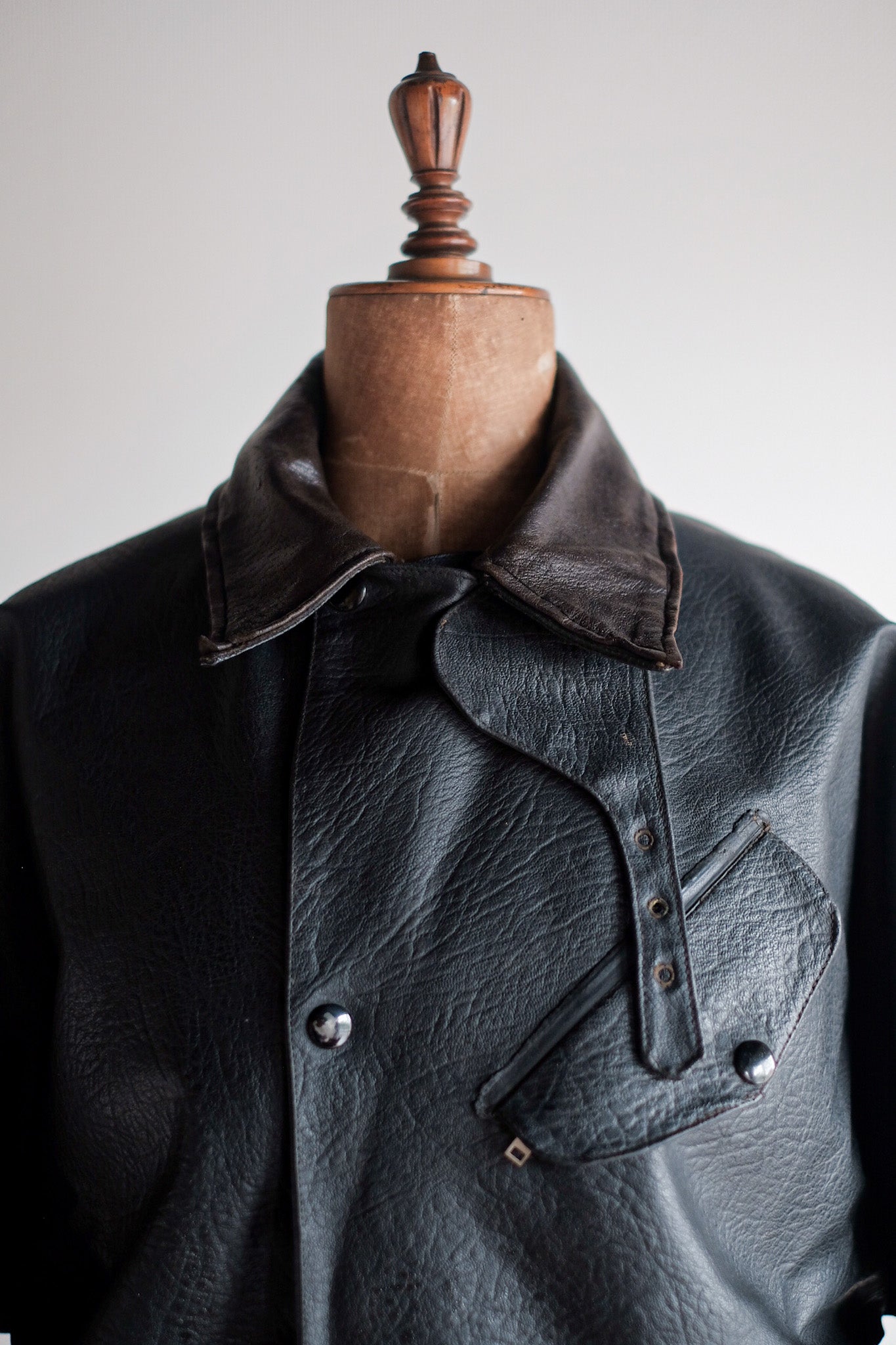 【~50's】Vintage Belstaff P.V.C Suit "BLACK PANTHER"