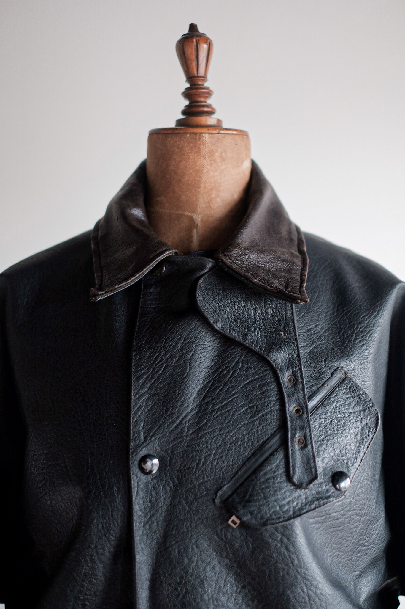 ［~50's］Vintage Belstaff P.V.C Suit "BLACK PANTHER"