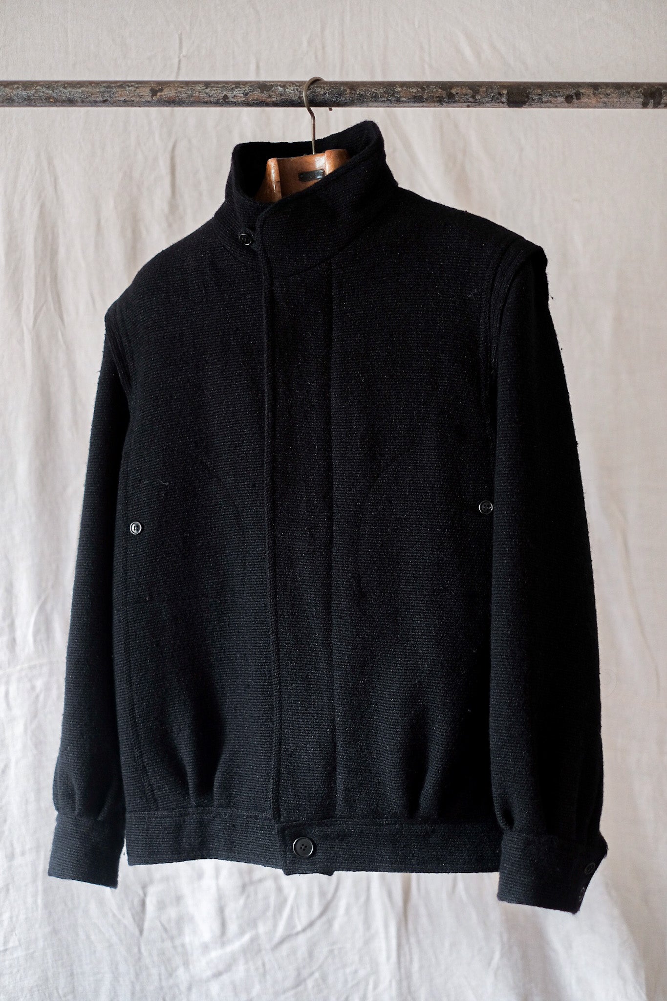 [~ 80's] French Vintage Wool Blouson