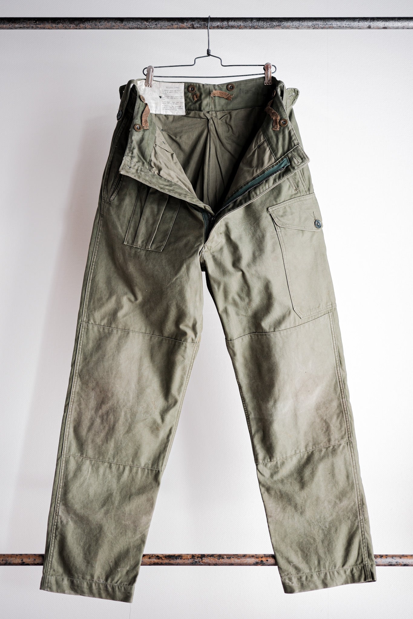 ［~60's］British Army 1960 Pattern Combat Trousers Size.4