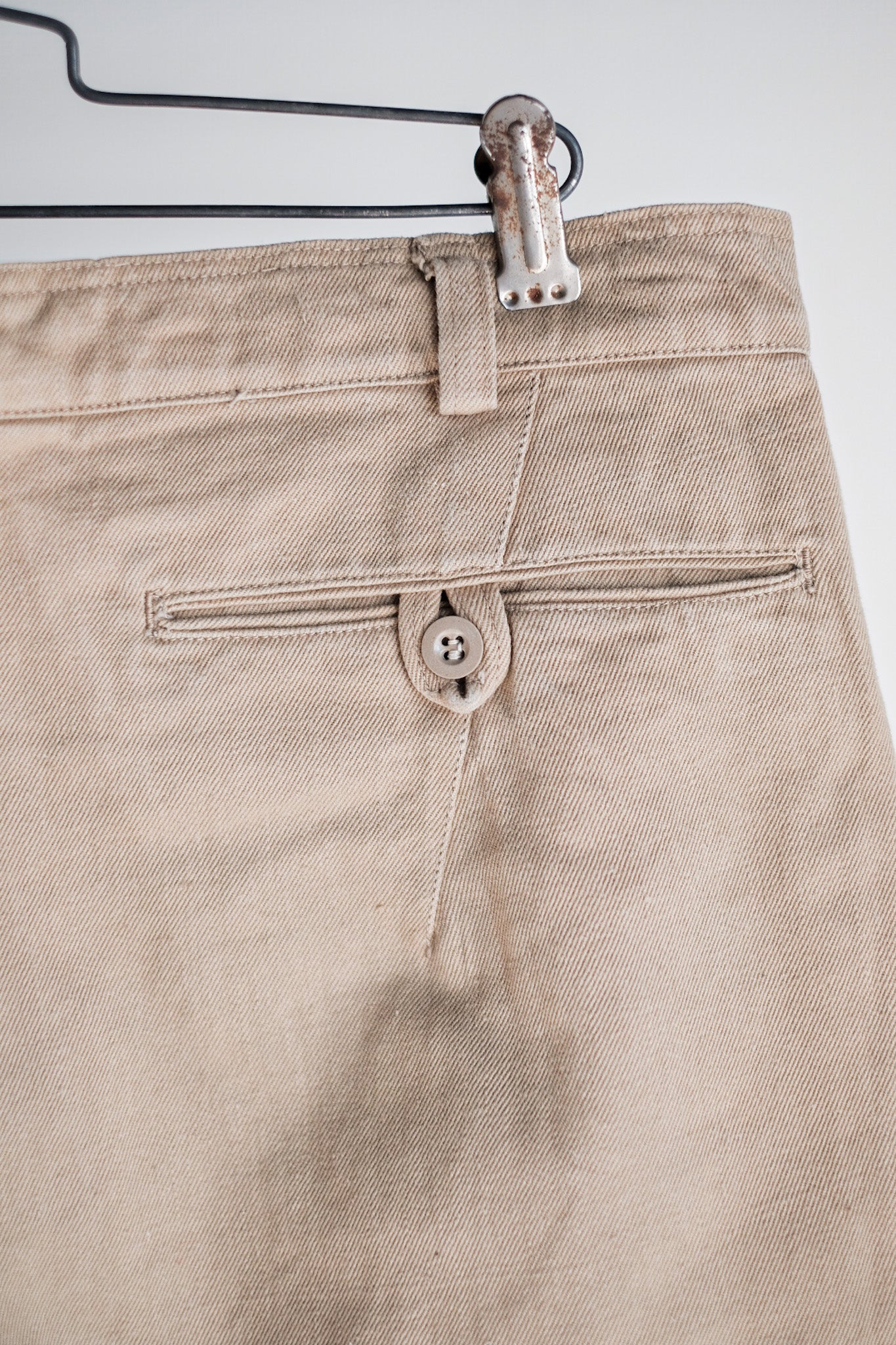 [~ 50's] French Army M52 Chino Taille des pantalons.84M
