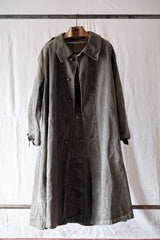 [~ 50's] กองทัพฝรั่งเศส M35 เสื้อมอเตอร์ไซค์ "ผ้าลินินฝ้าย"