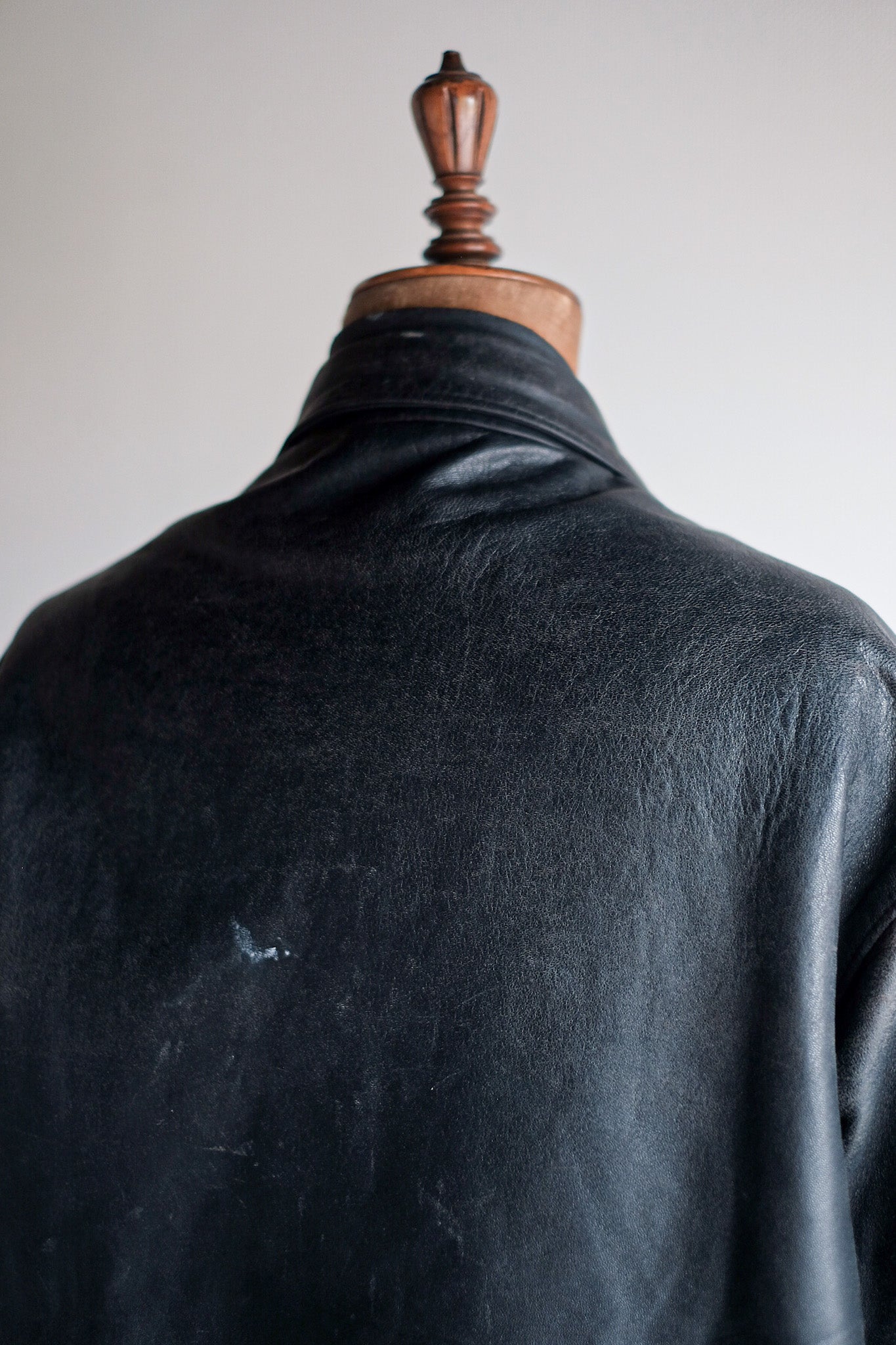 ［~80's］French Air Force Pilot Leather Jacket