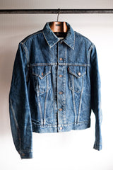 [~ 60's] ขนาดแจ็คเก็ตยีนส์ 559xx ของ Vintage Levi ขนาด 44 "รับประกัน"