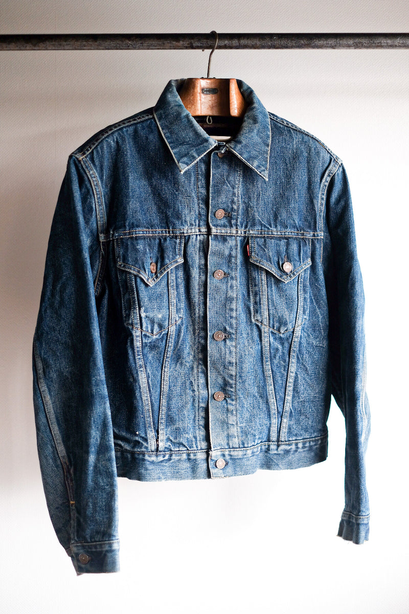 [~ 60's] ขนาดแจ็คเก็ตยีนส์ 559xx ของ Vintage Levi ขนาด 44 "รับประกัน"