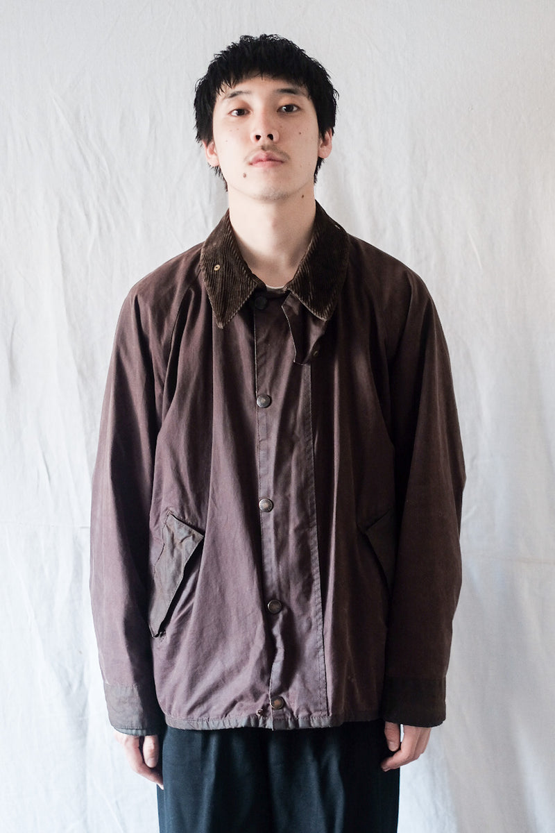 [~ 00's] Vintage Barbour "Transport Jacket" 3 ยอด