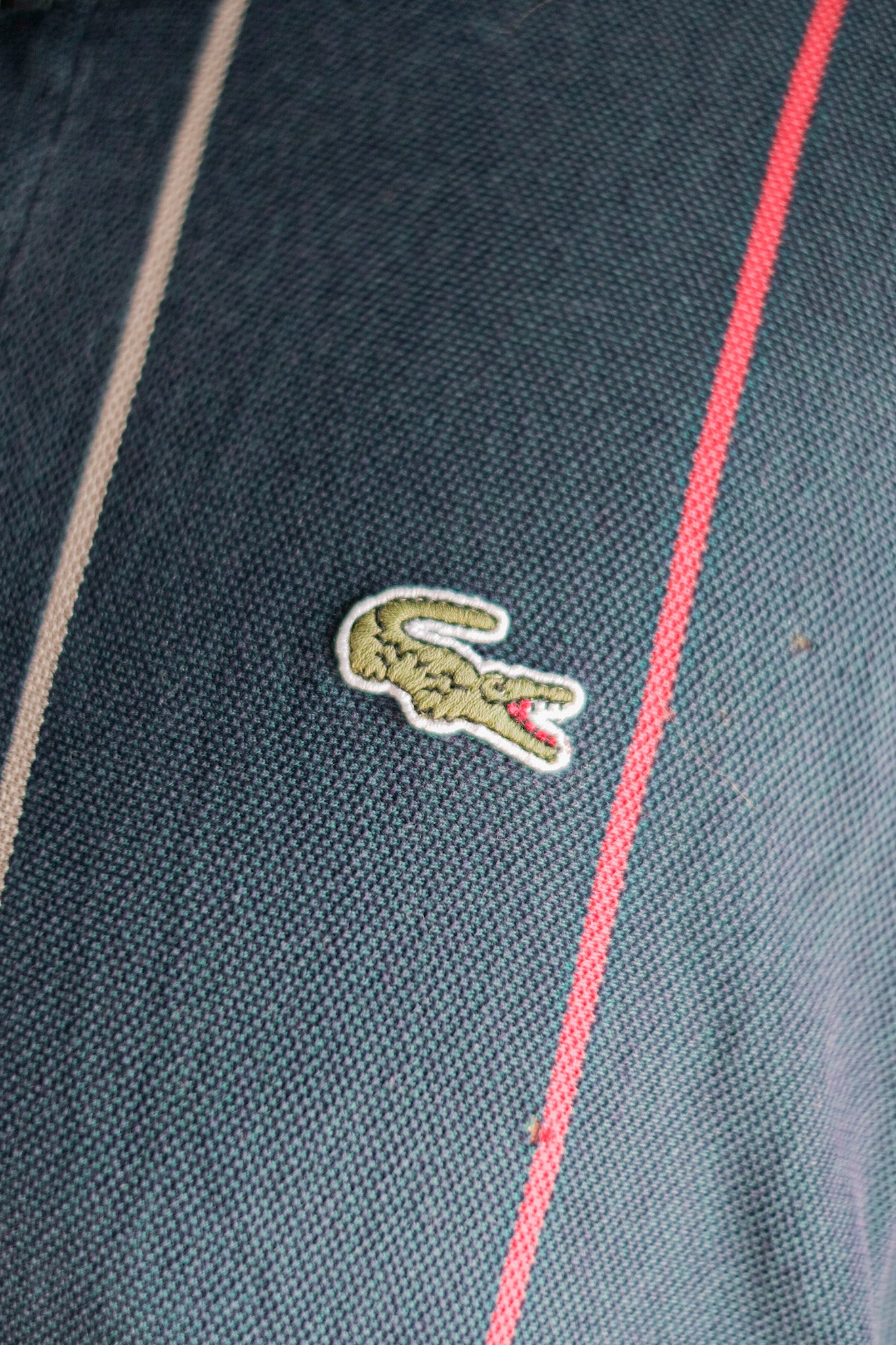 ［~80's］CHEMISE LACOSTE S/S Polo Shirt Size.8 "Multi Color"