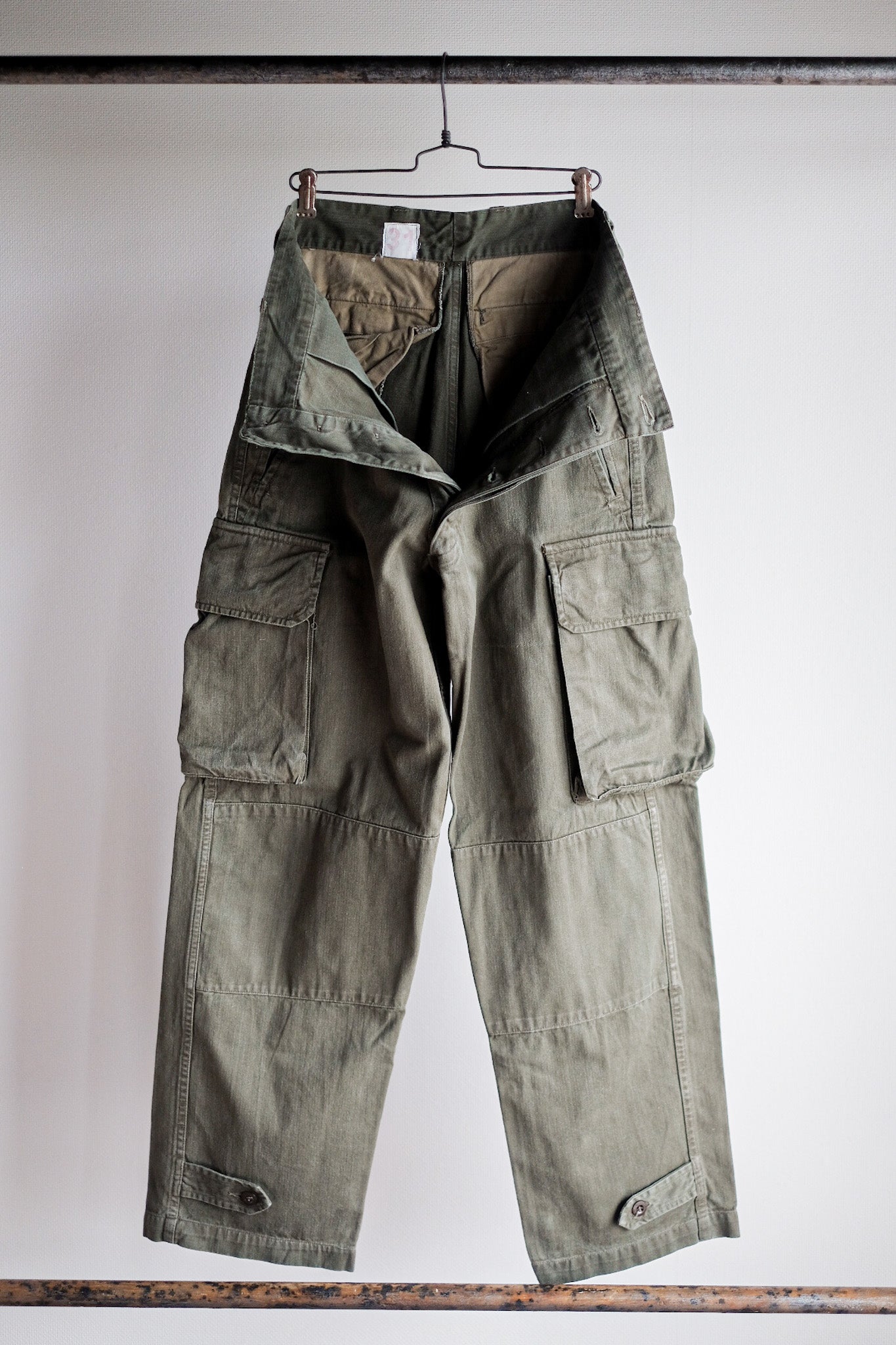 [~ 60's] Taille des pantalons de terrain de l'armée française M47.31