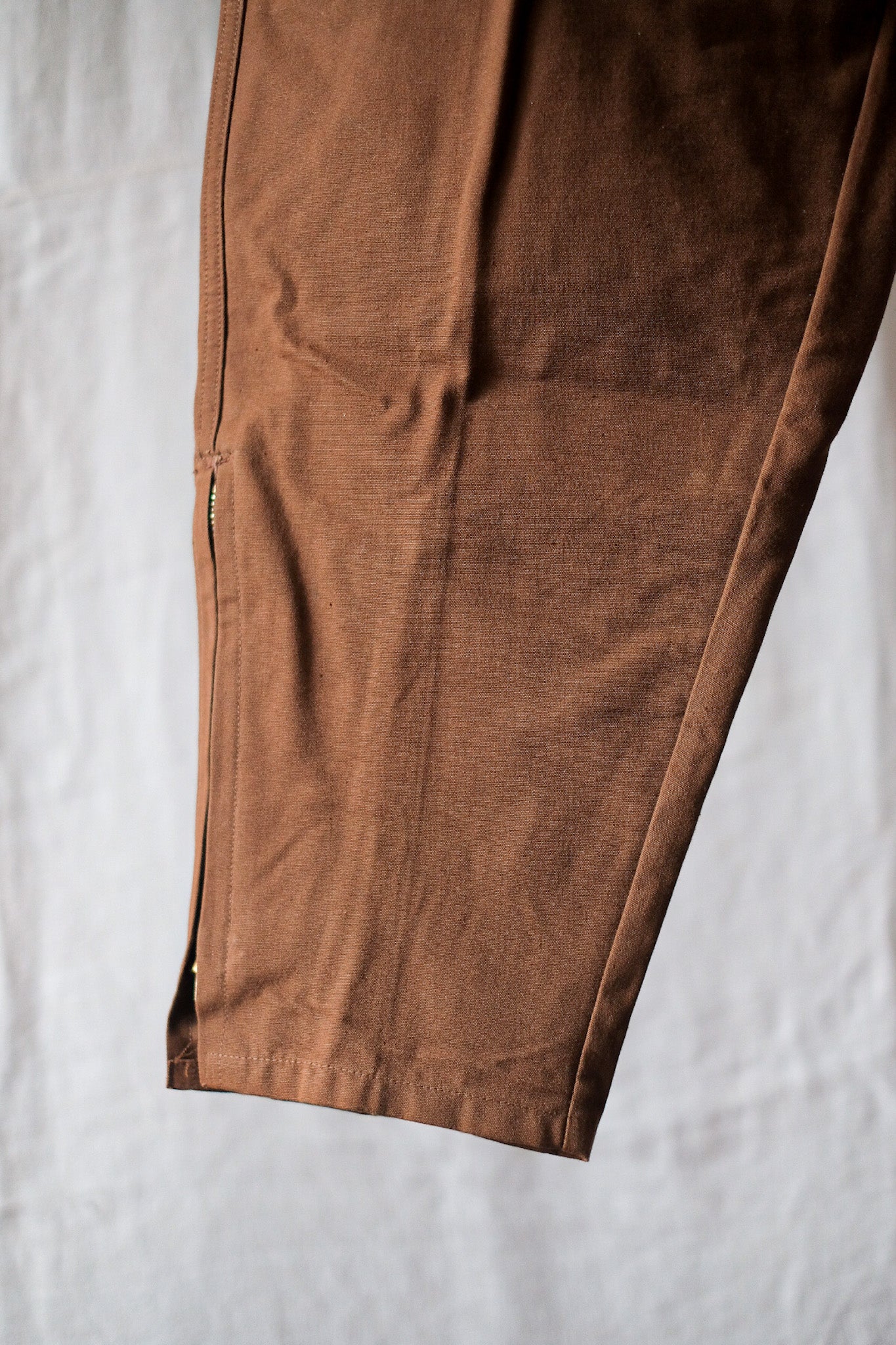 [~ 60's] French Vintage Brown Cotton Jodhpurs