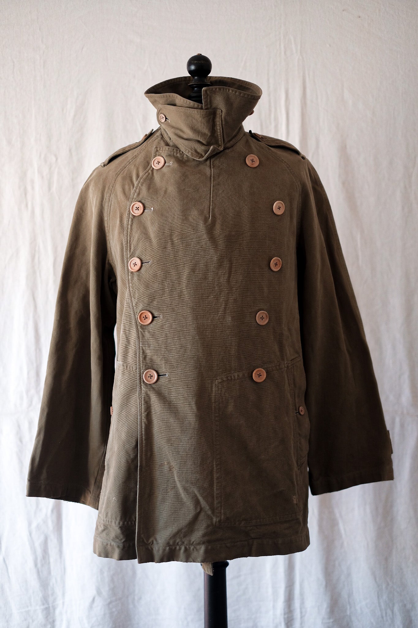 40's] French Army M38 Motorcycle Jacket 