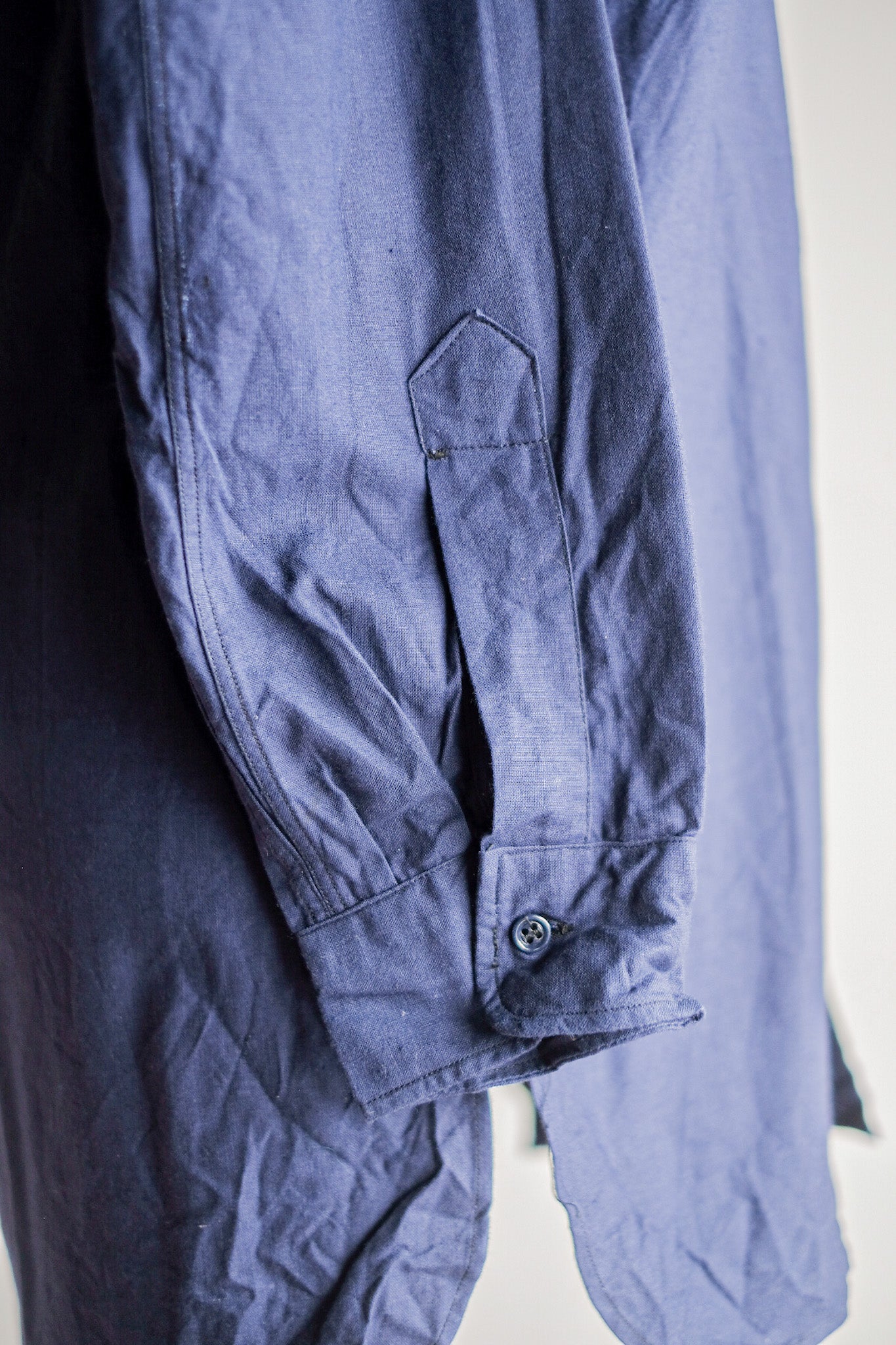 ［~50's］French Air Force Indigo Metis Shirt "Dead Stock"