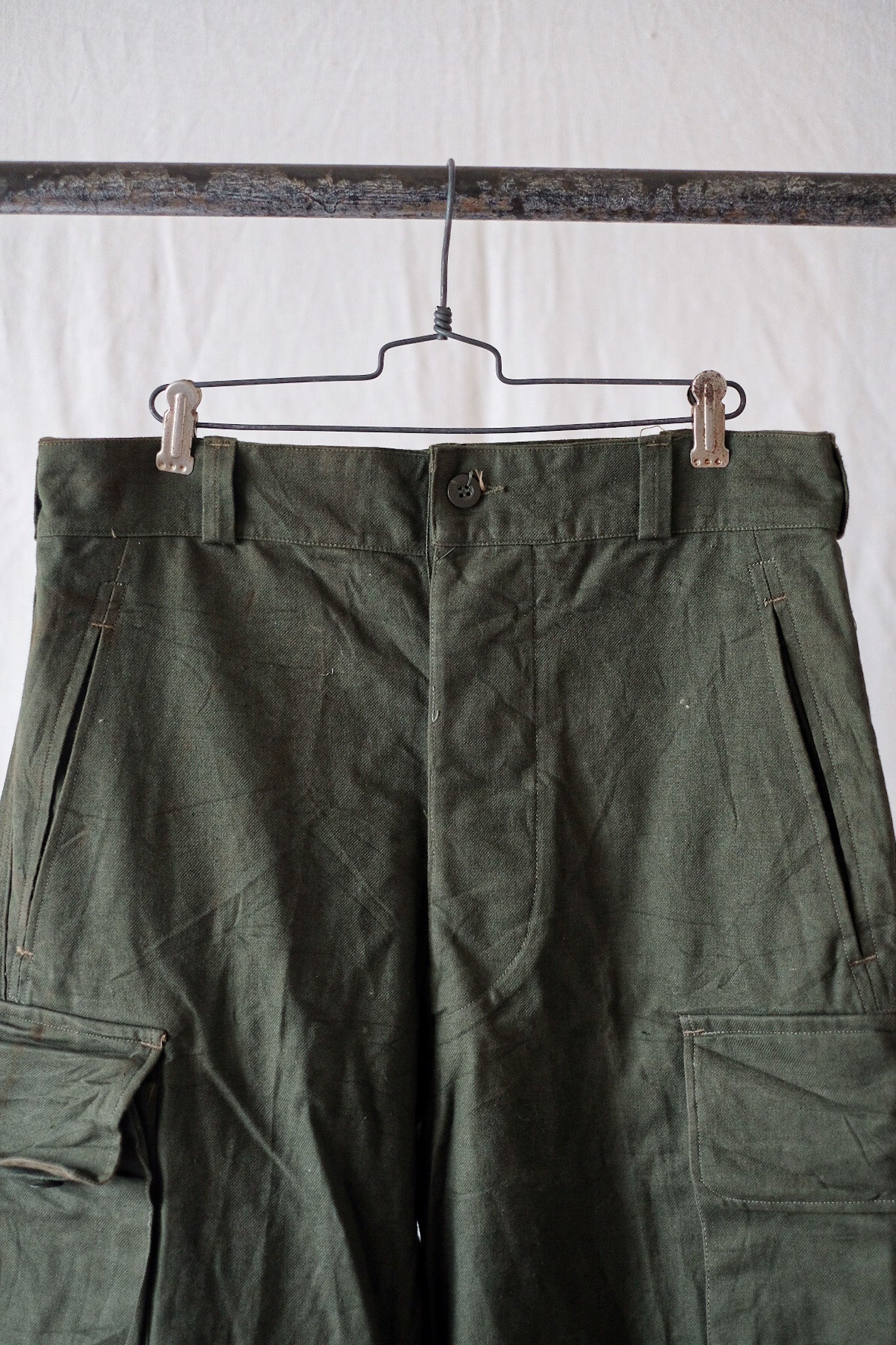 【~60's】French Air Force M47 Field Trousers Size.84M