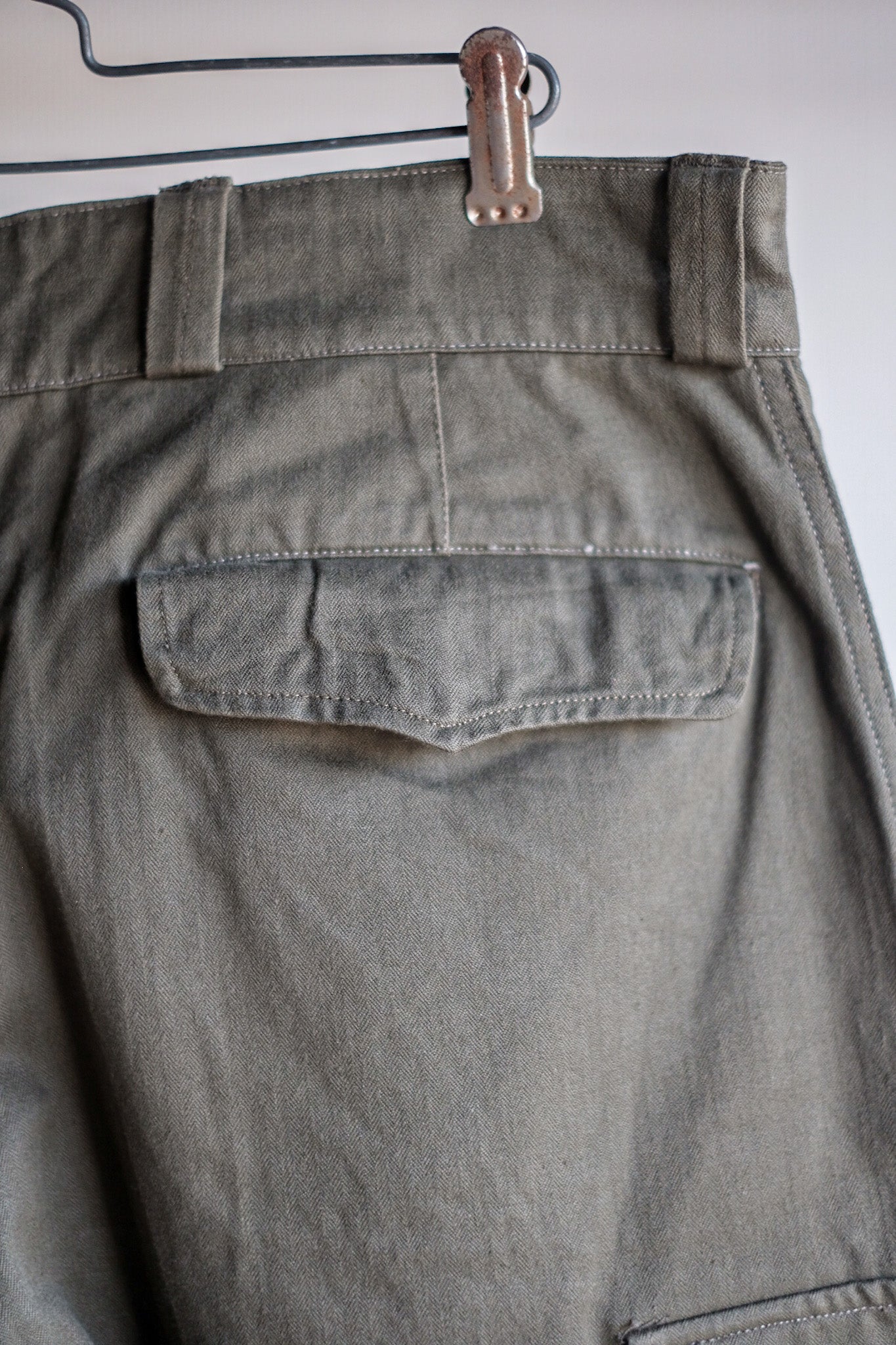 [~ 60's] French Army M47 Field Trousers Size.13 "Dead Stock"