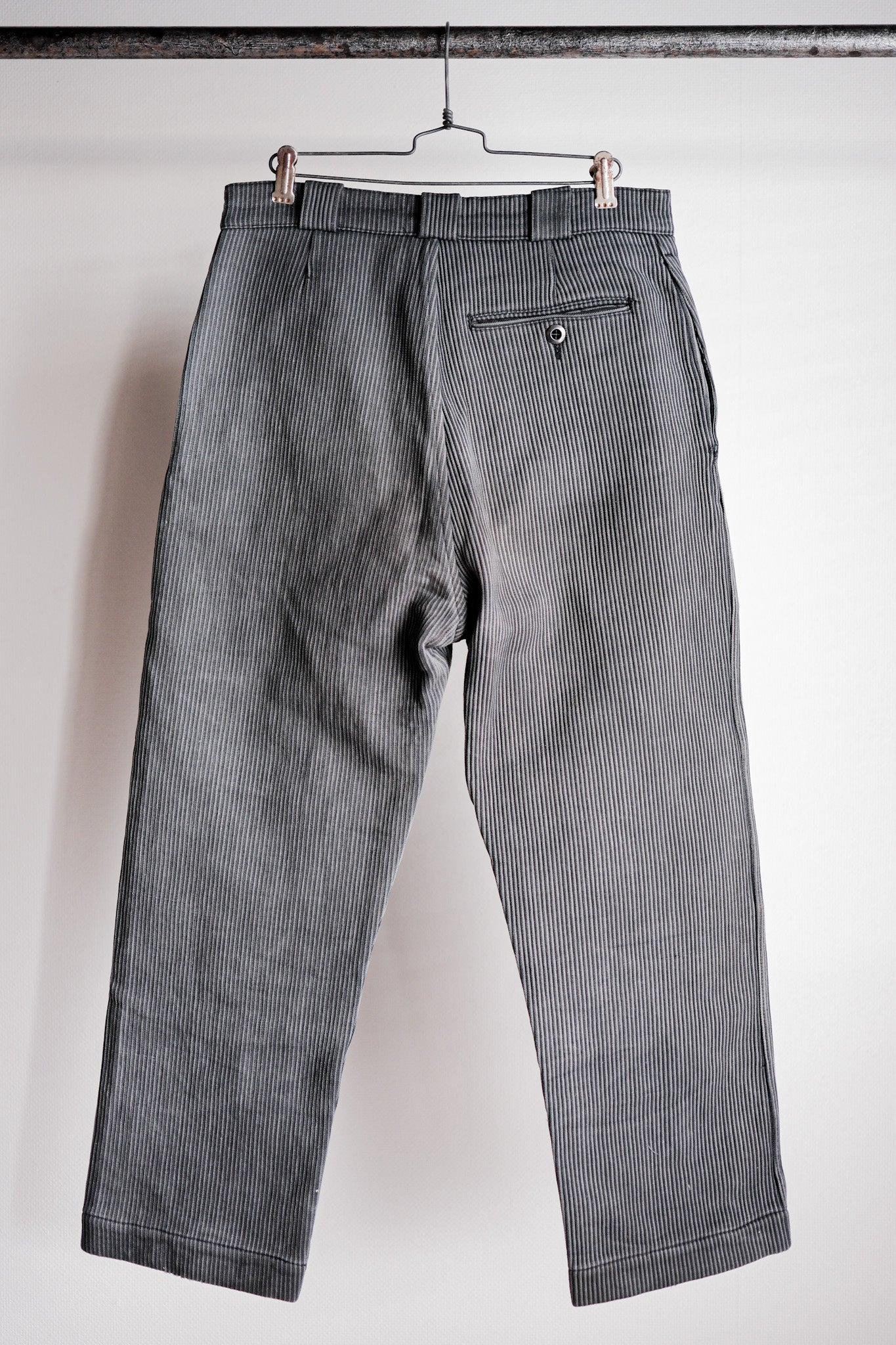 ［~50's］French Vintage Cotton Pique Work Pants