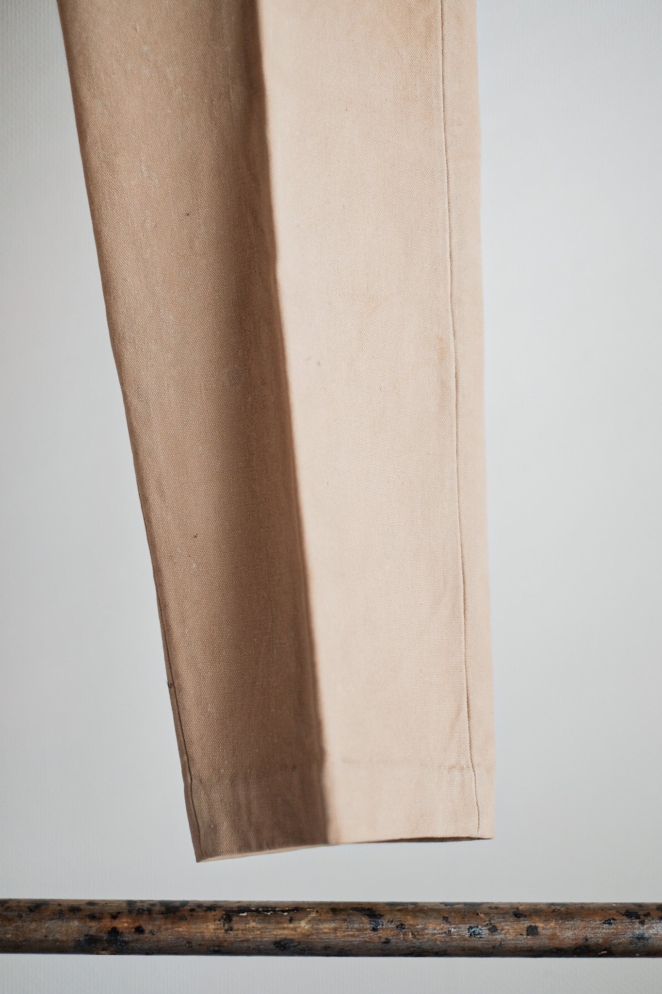 ［~30's］French Vintage Cotton Canvas Work Pants